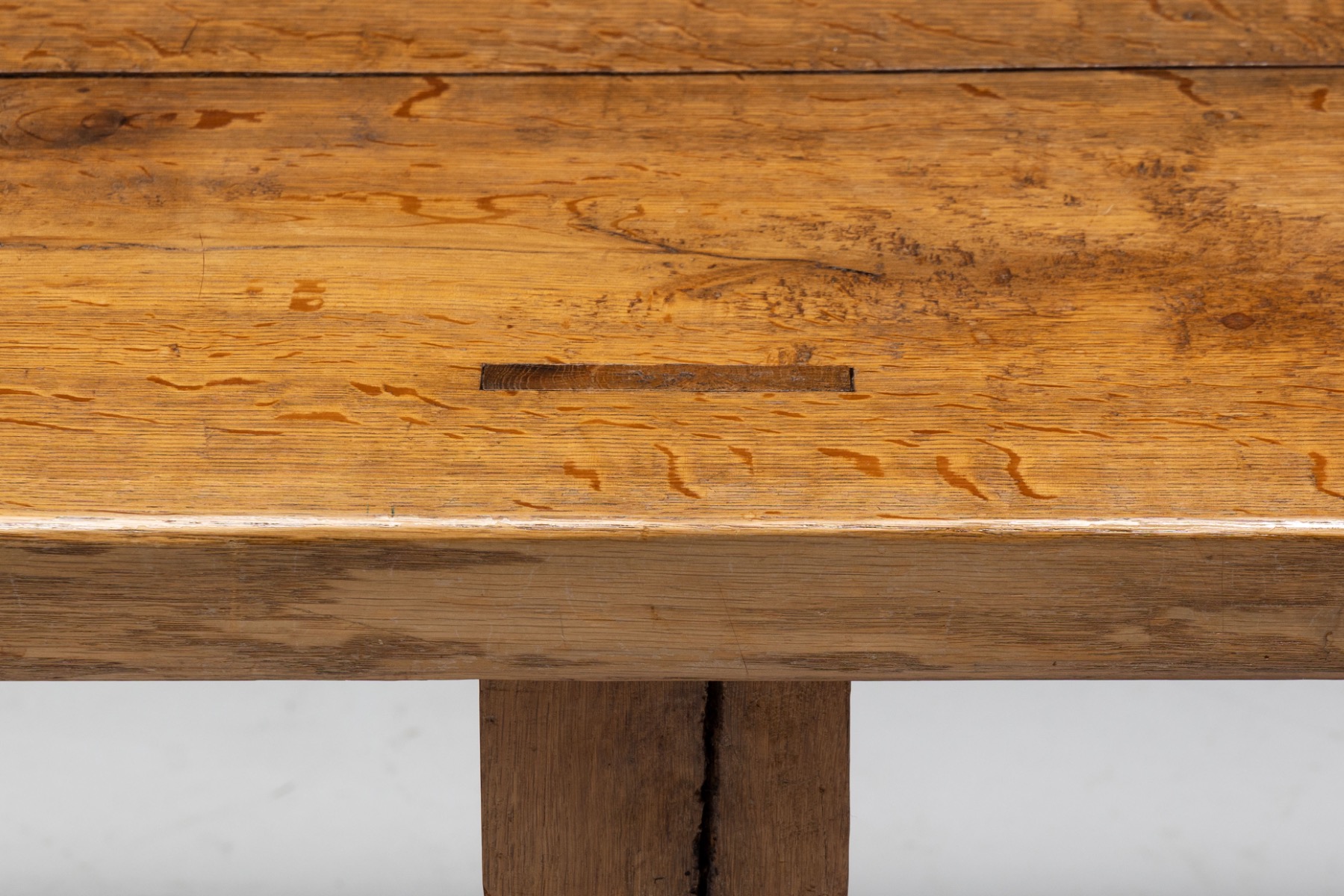 Brutalist Rustic Dining Table, France - Mid-20th Century