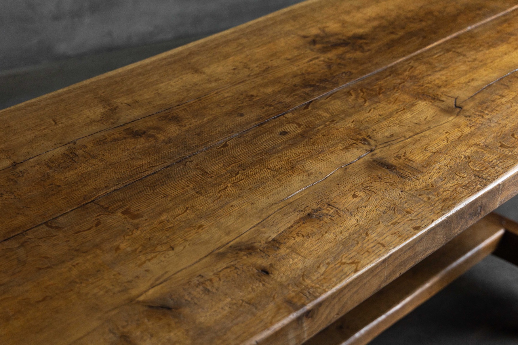 Brutalist Rustic Dining Table, France - Mid-20th Century
