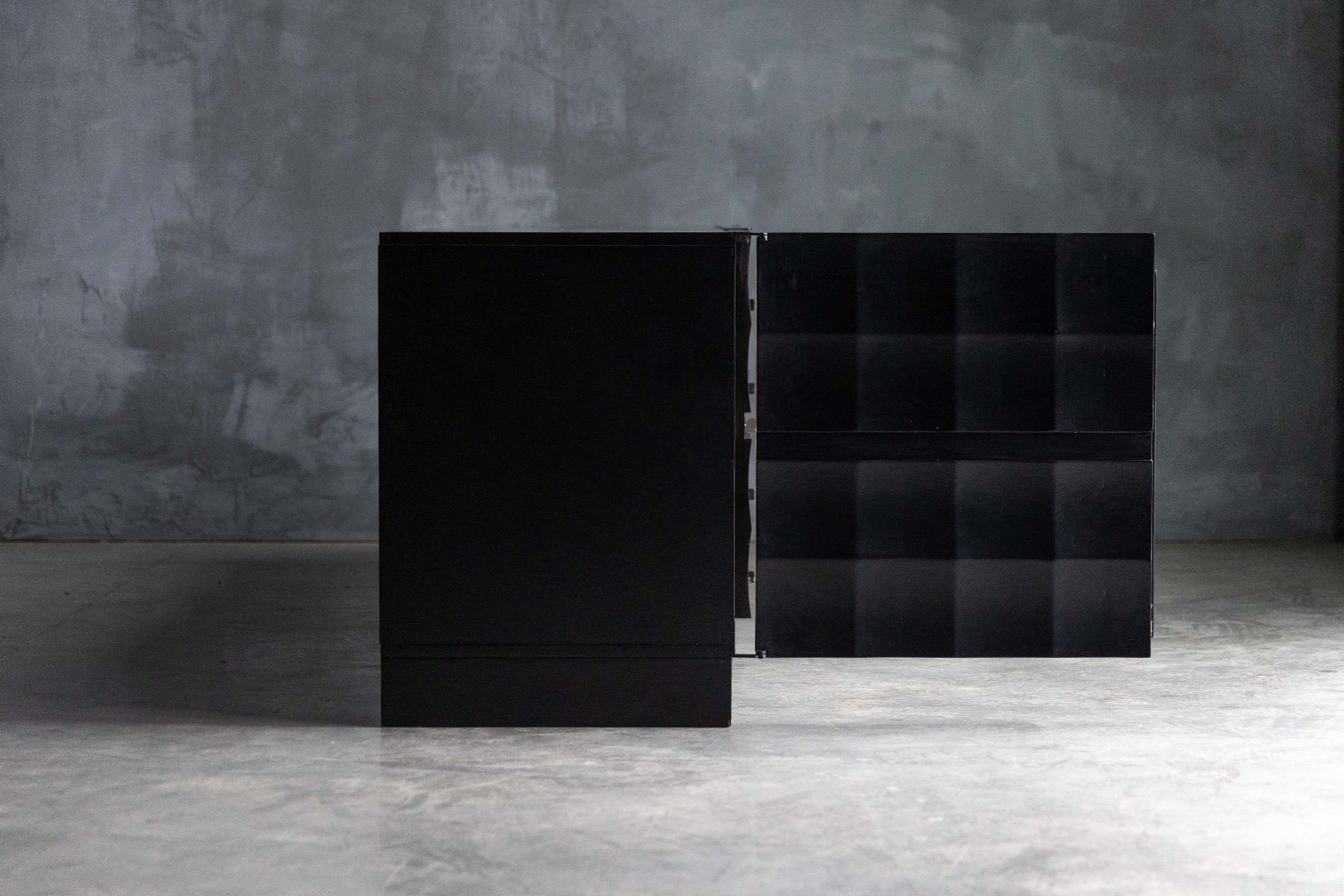 Brutalist Sideboard by De Coene - 1970s
