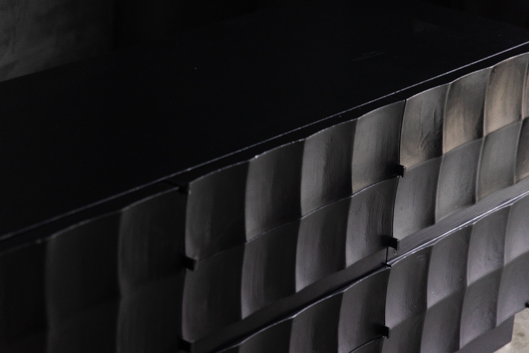 Brutalist Sideboard by De Coene - 1970s