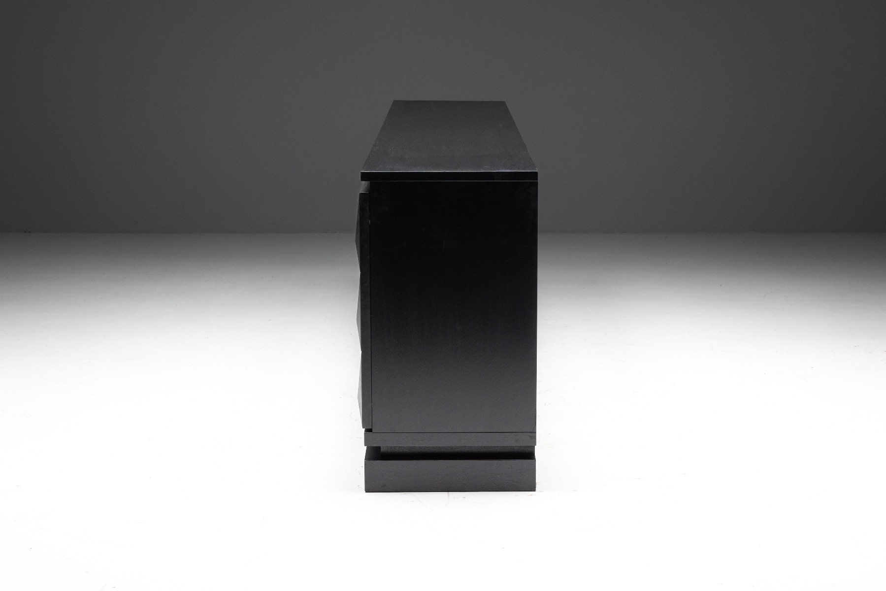 Brutalist Sideboard by De Coene - 1970s