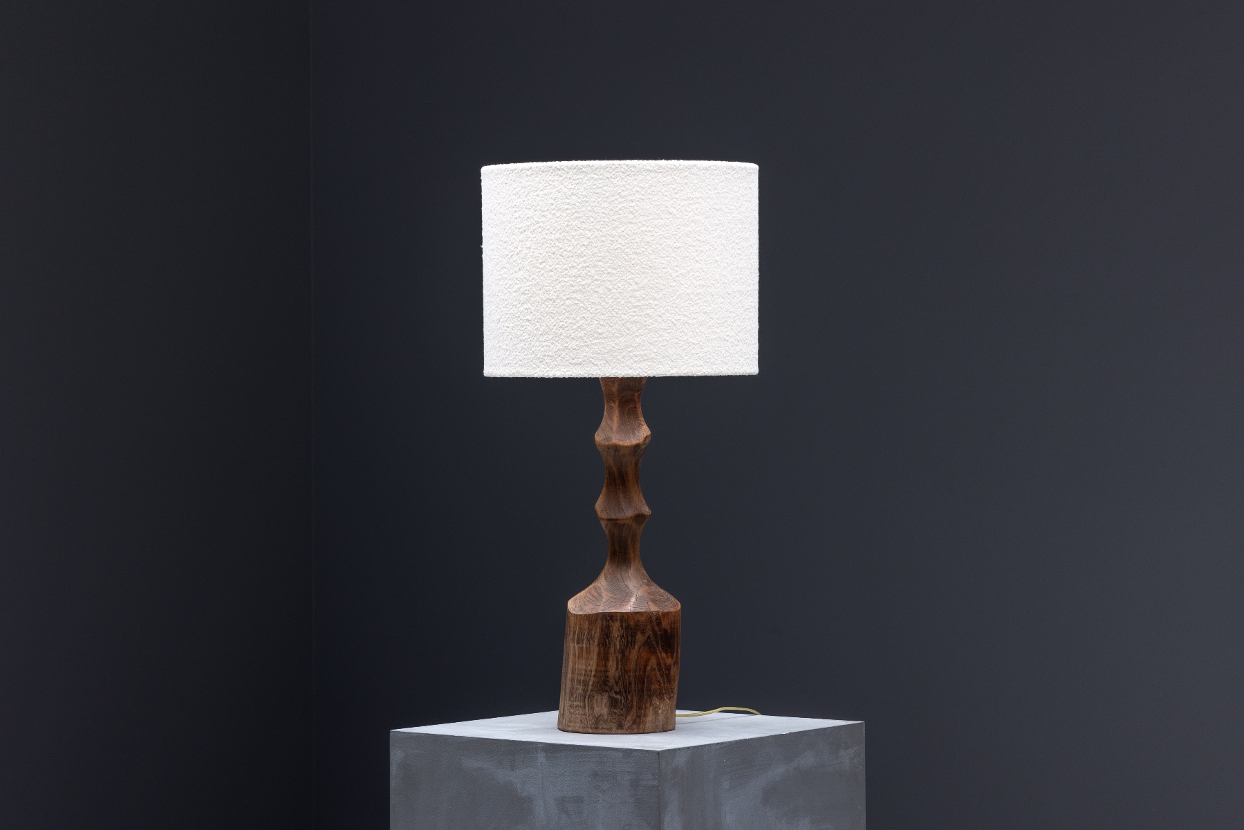 Brutalist Travail Populaire Table Lamp - 1970s