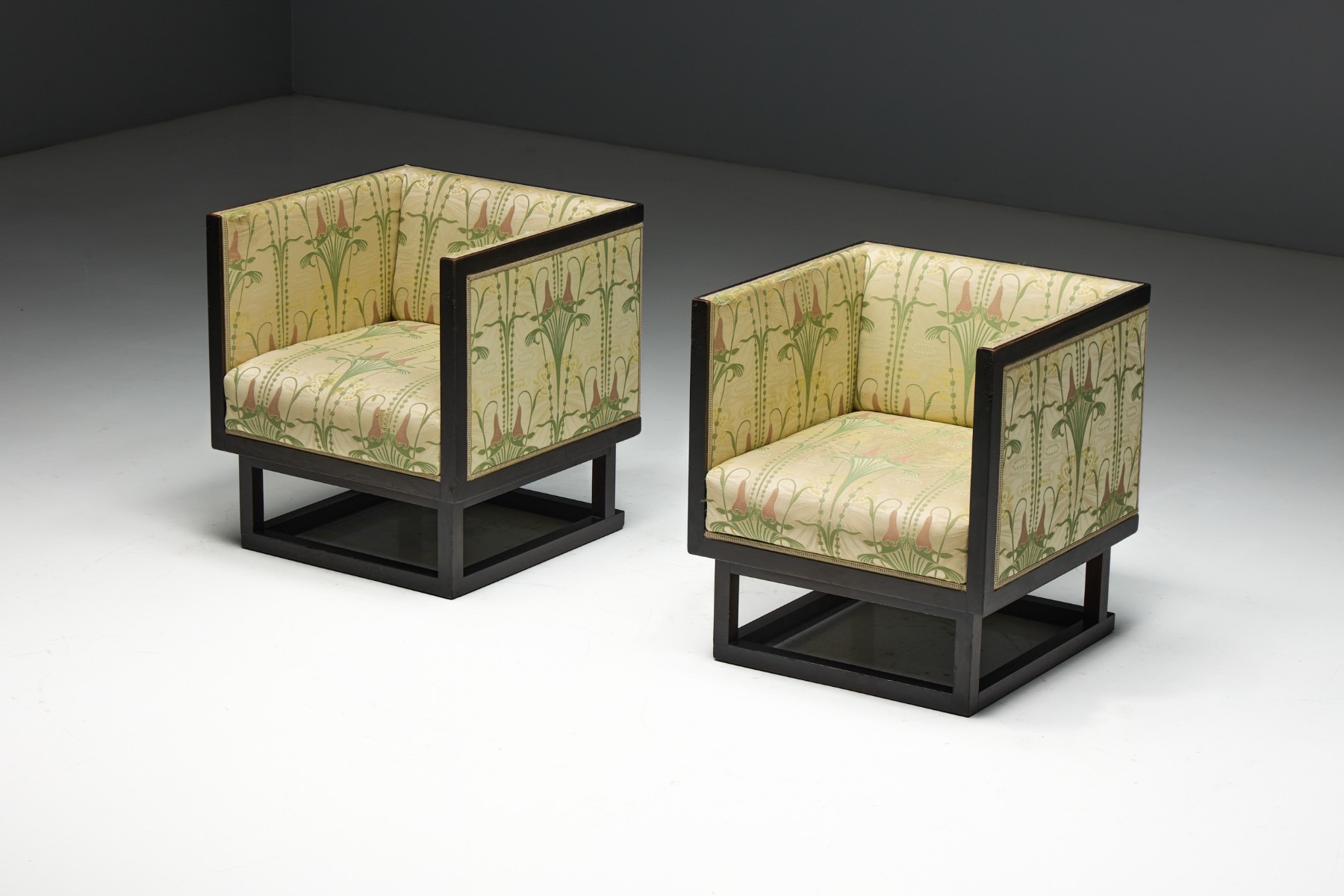 Cabinet Armchairs by Josef Hoffmann, Austria – 1903