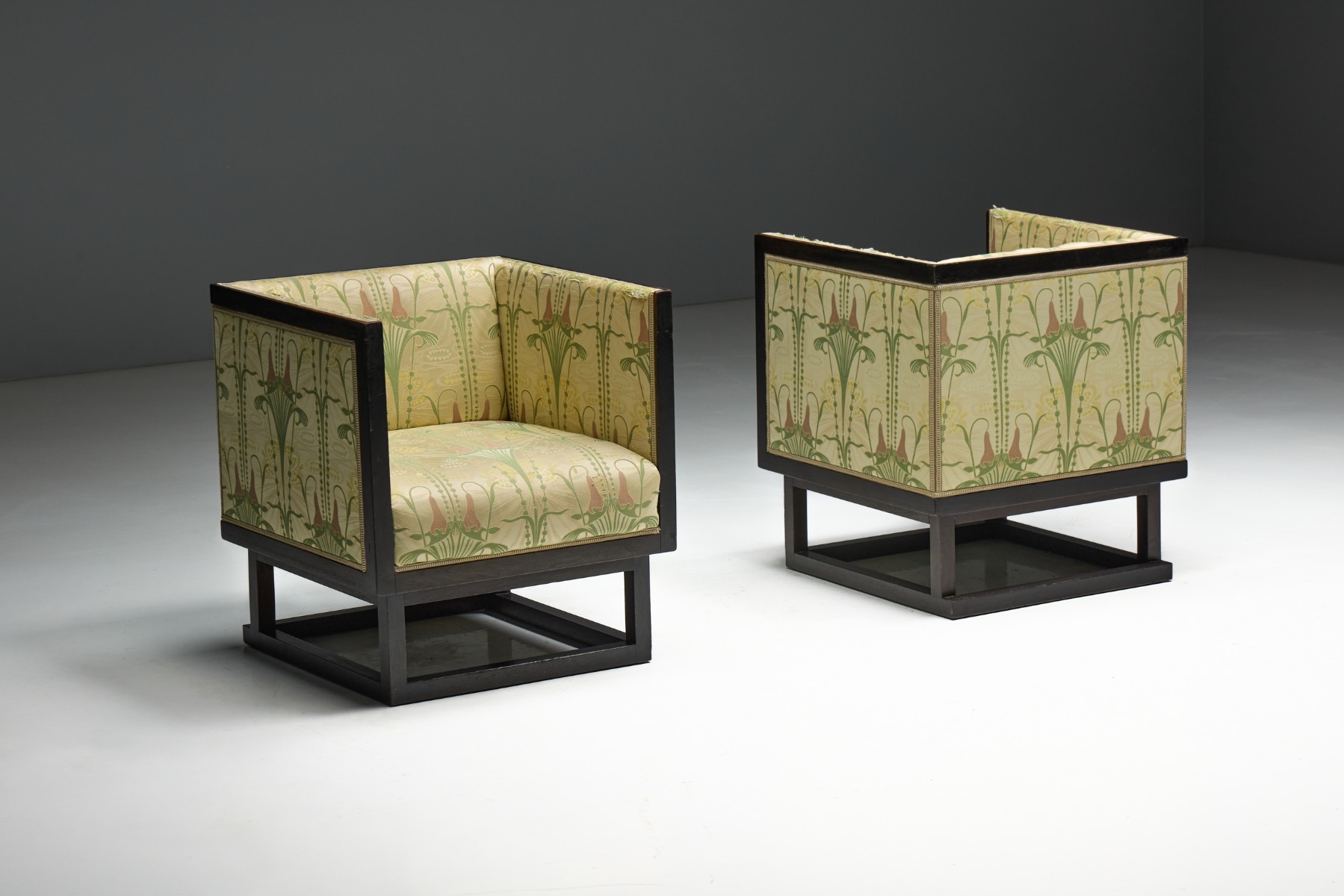 Cabinet Armchairs by Josef Hoffmann, Austria – 1903