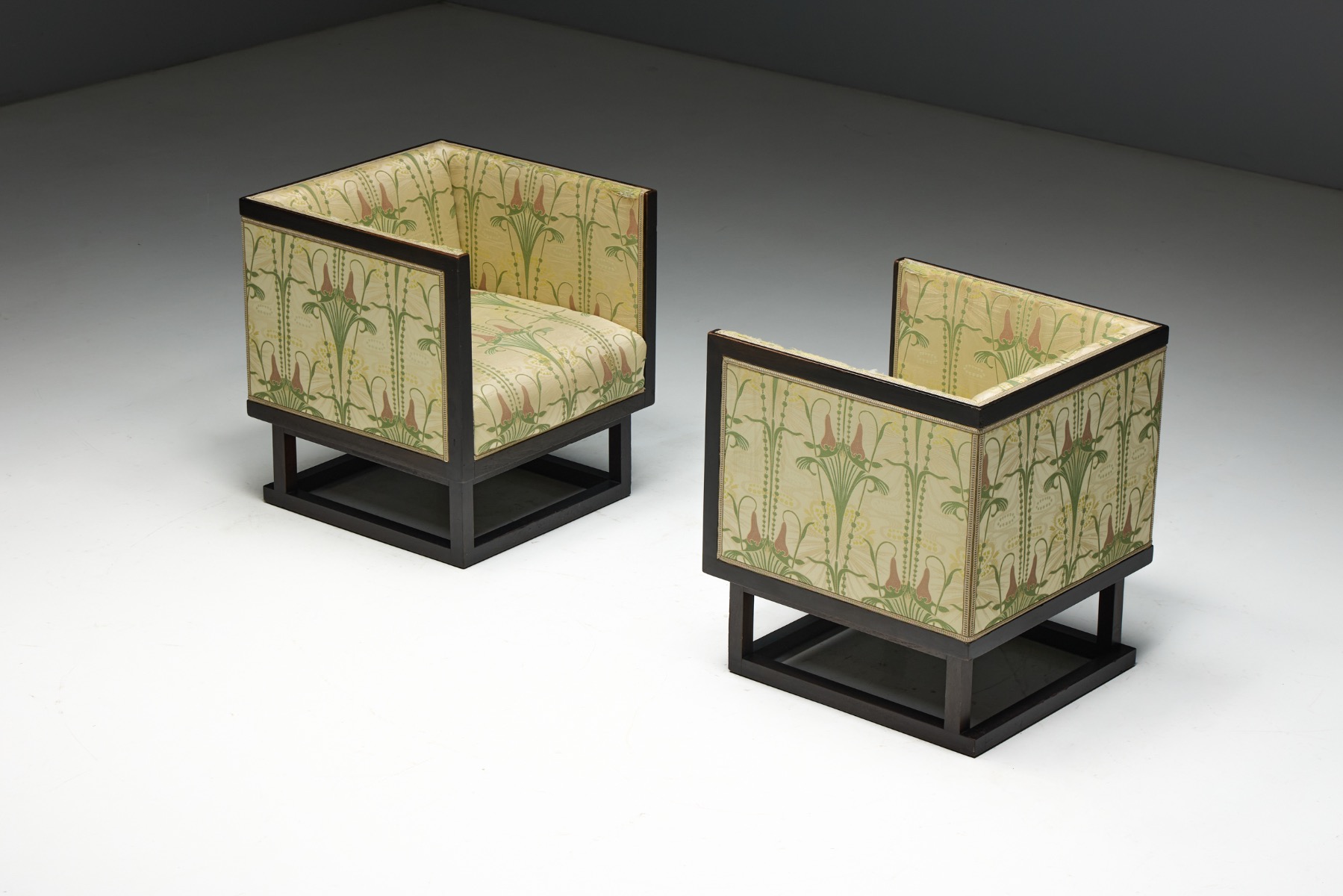 Cabinet Armchairs by Josef Hoffmann, Austria – 1903