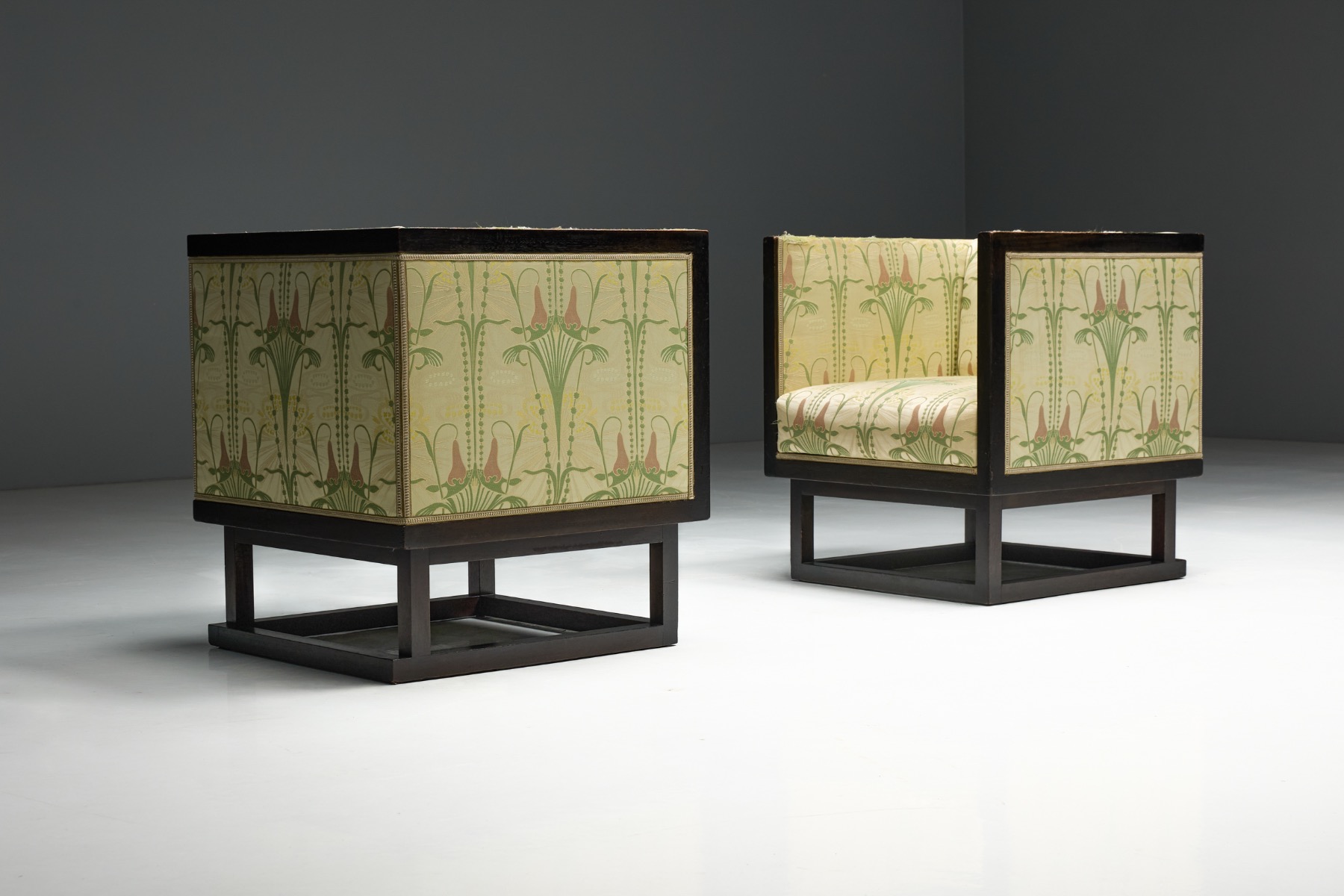 Cabinet Armchairs by Josef Hoffmann, Austria – 1903