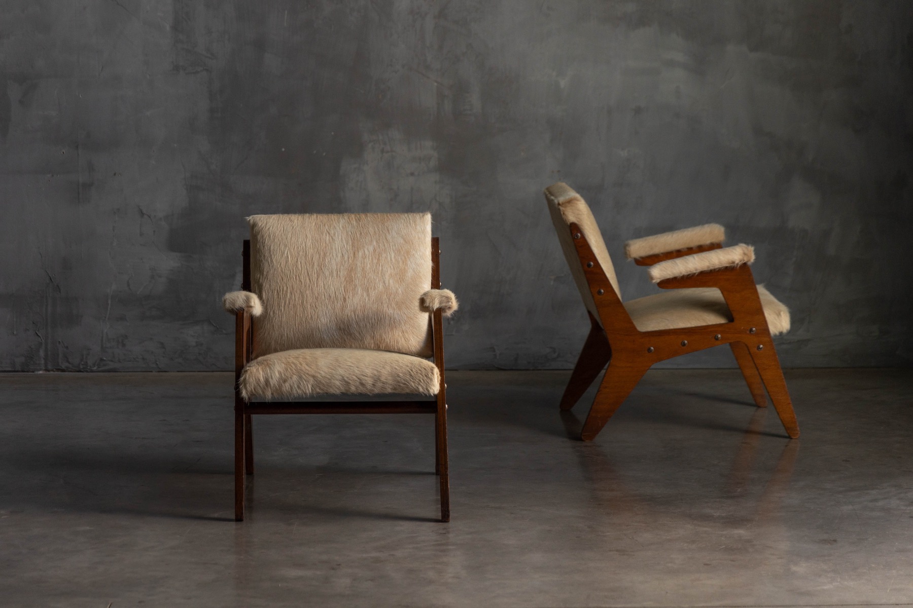 'H' Armchairs by José Zanine Caldas, Brazil - 1950s