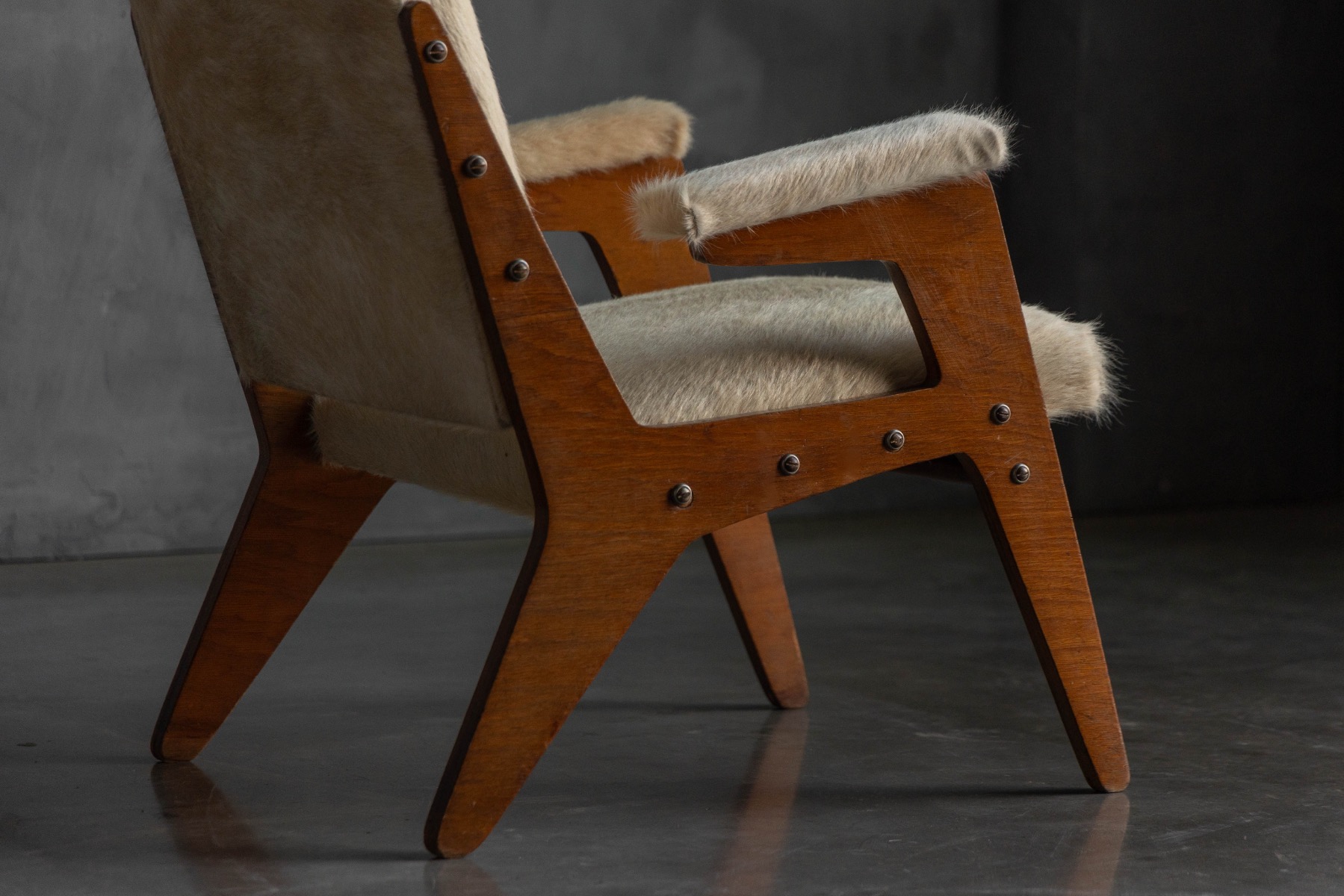 'H' Armchairs by José Zanine Caldas, Brazil - 1950s