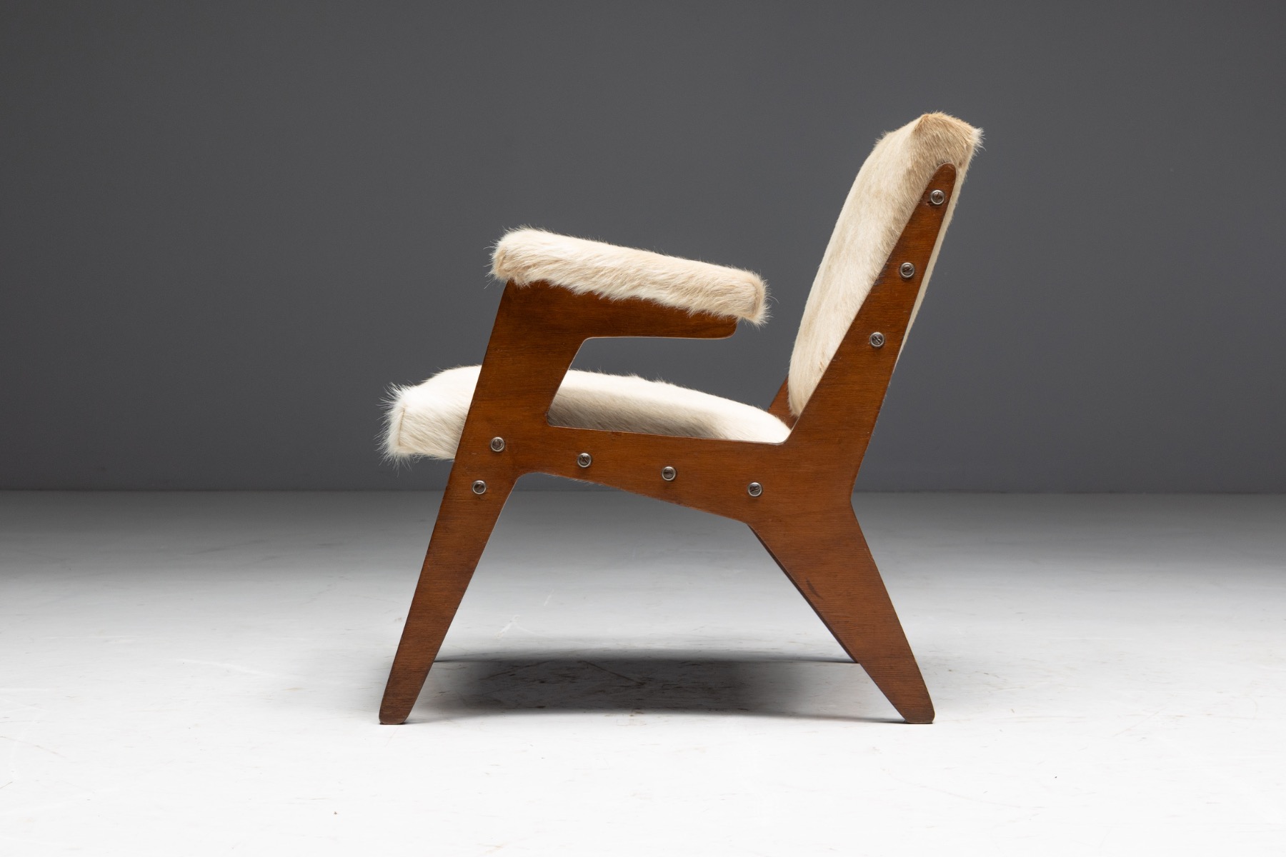 'H' Armchairs by José Zanine Caldas, Brazil - 1950s
