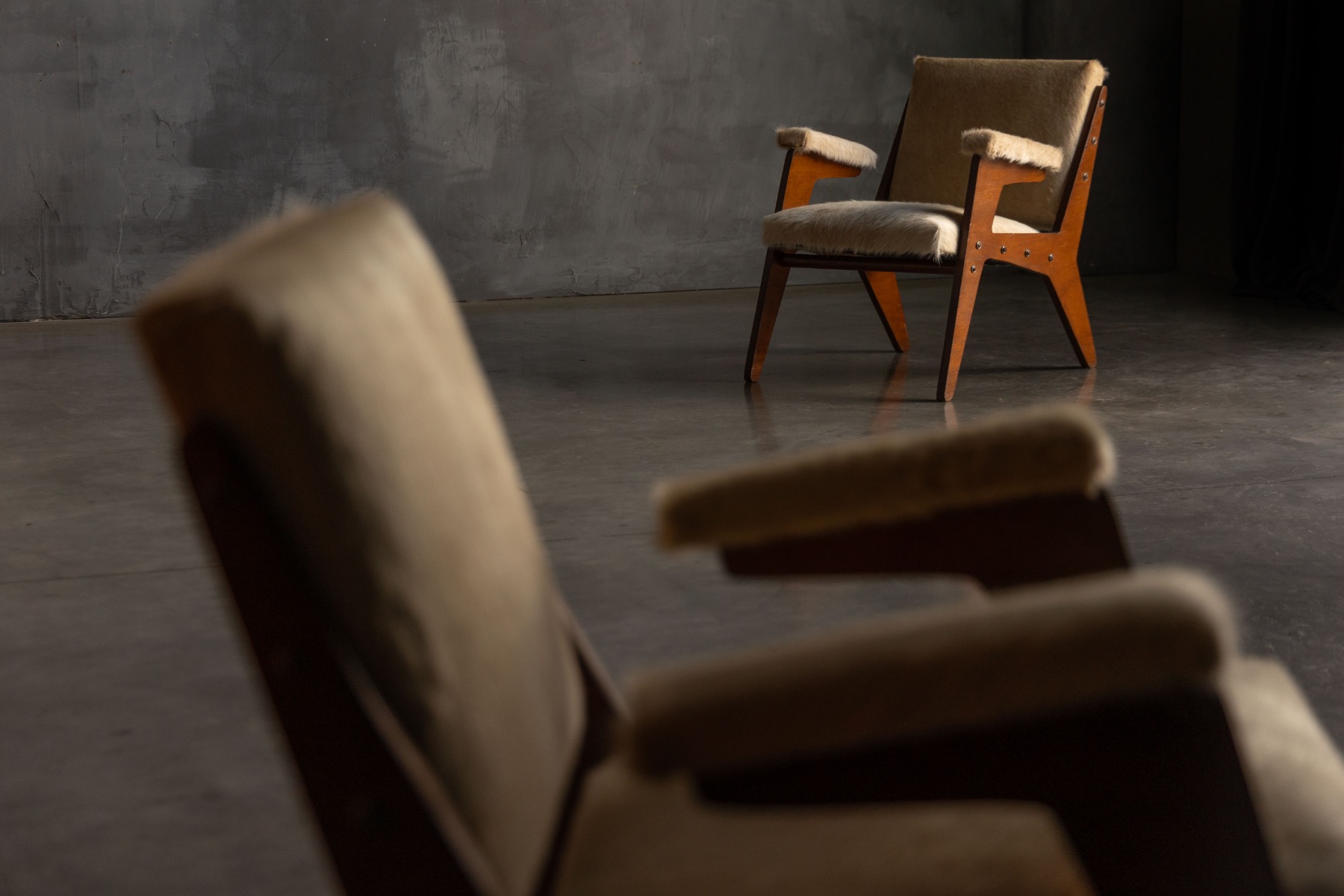 'H' Armchairs by José Zanine Caldas, Brazil - 1950s