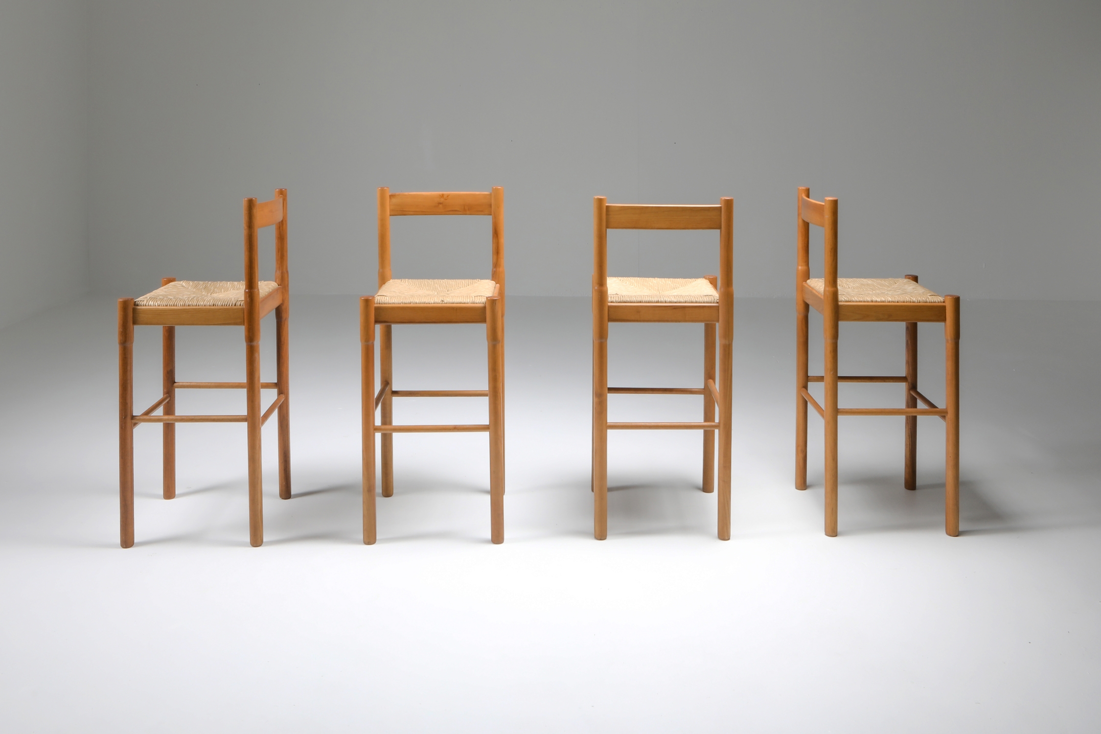 Carimate barstools by Vico Magistretti for Cassina, 1962, Set of 4 - 1962