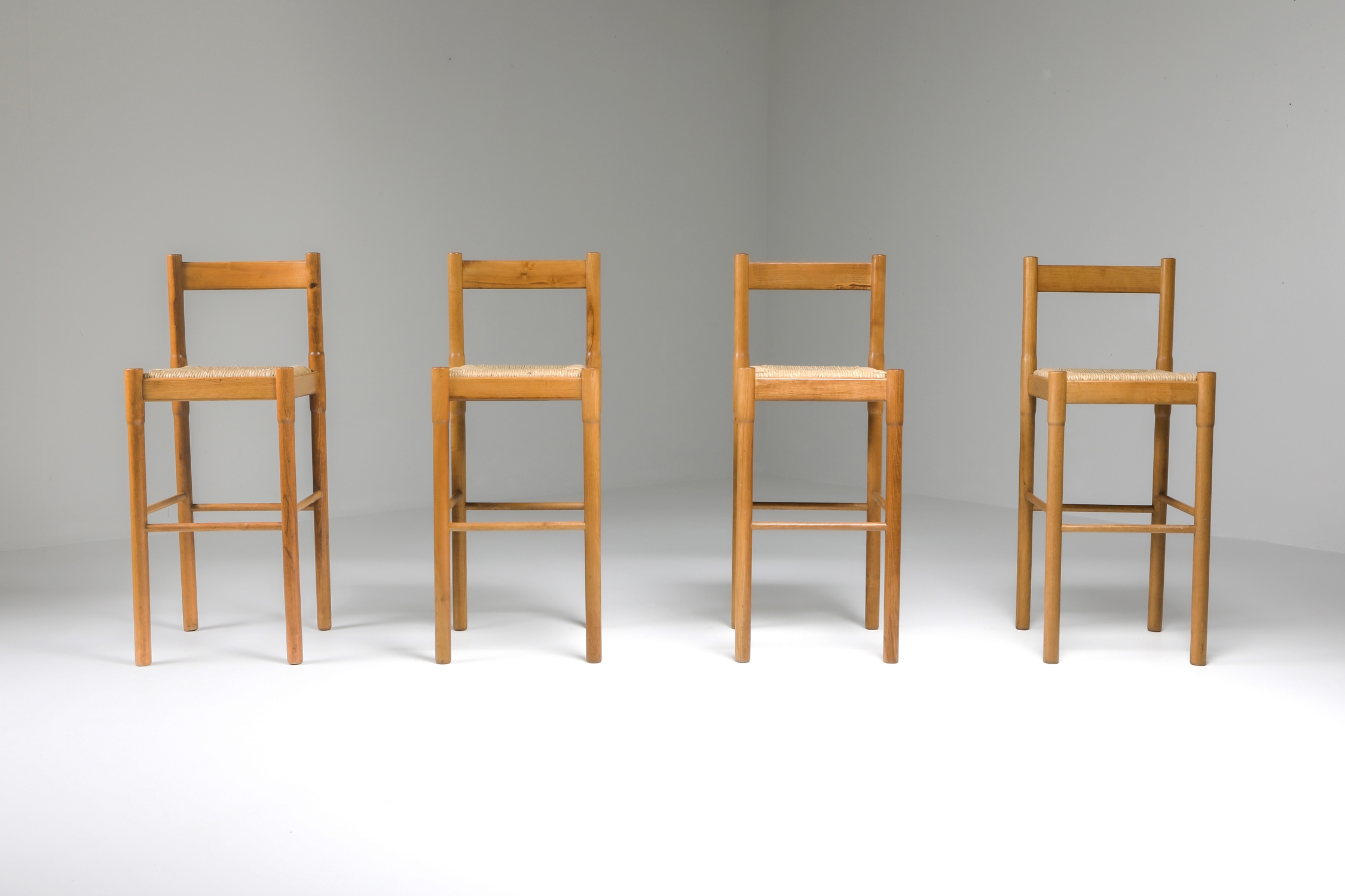 Carimate barstools by Vico Magistretti for Cassina, 1962, Set of 4 - 1962