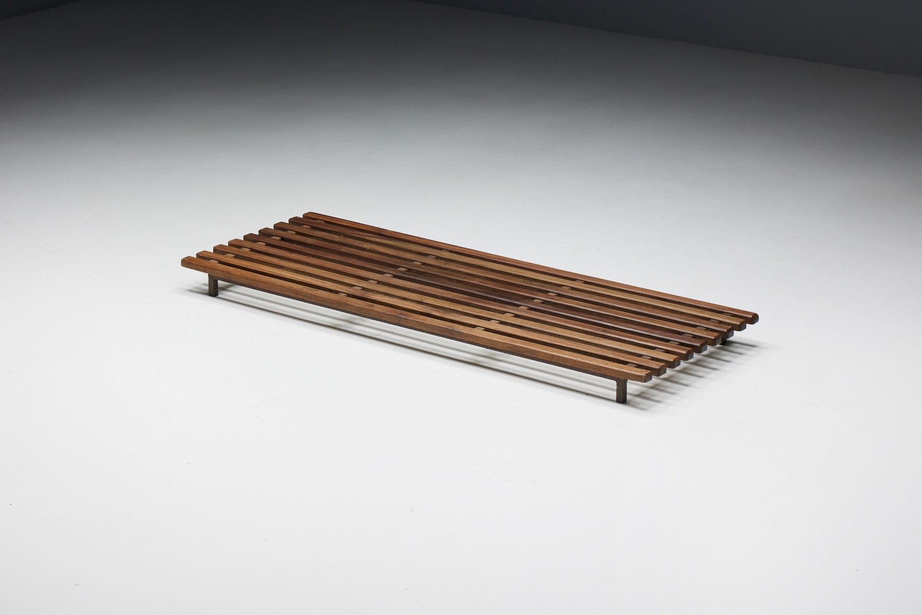 Cansado Low Bench by Charlotte Perriand for Steph Simon - 1950s