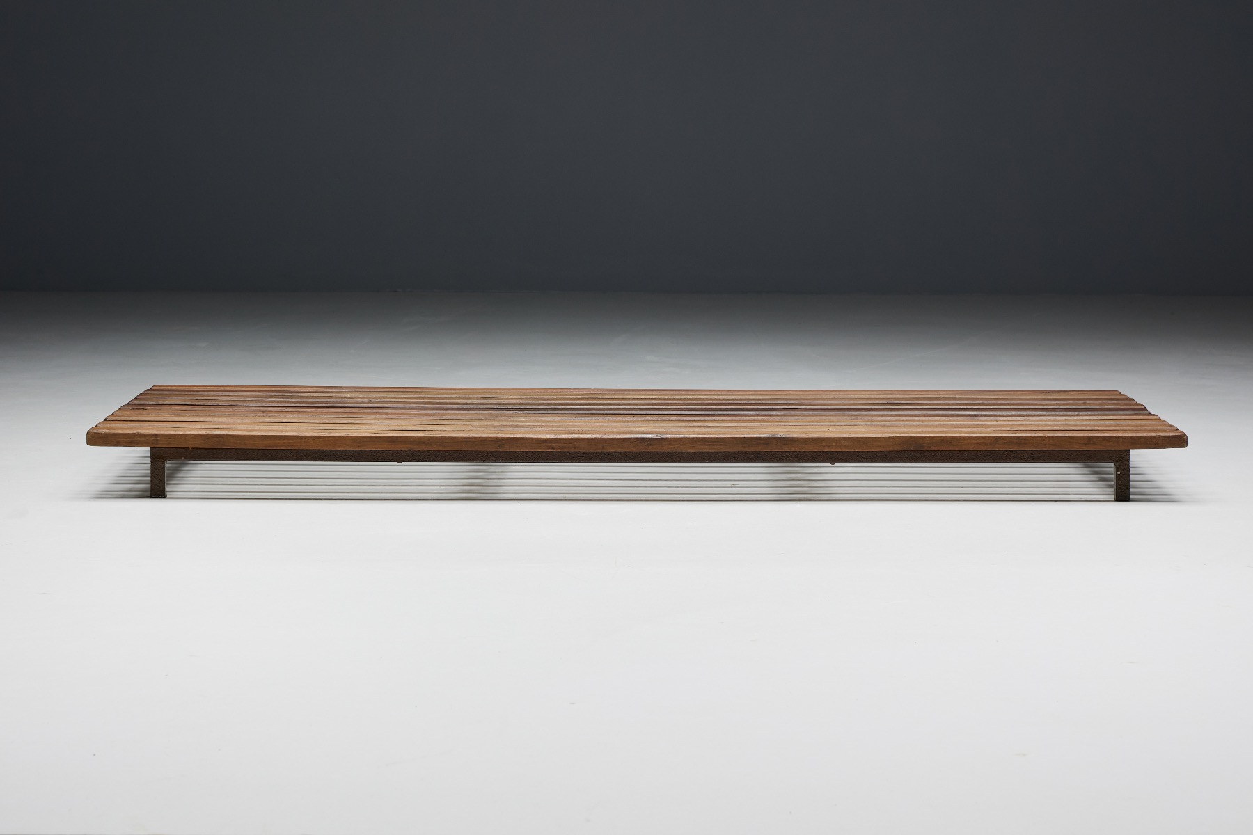 Cansado Low Bench by Charlotte Perriand for Steph Simon - 1950s