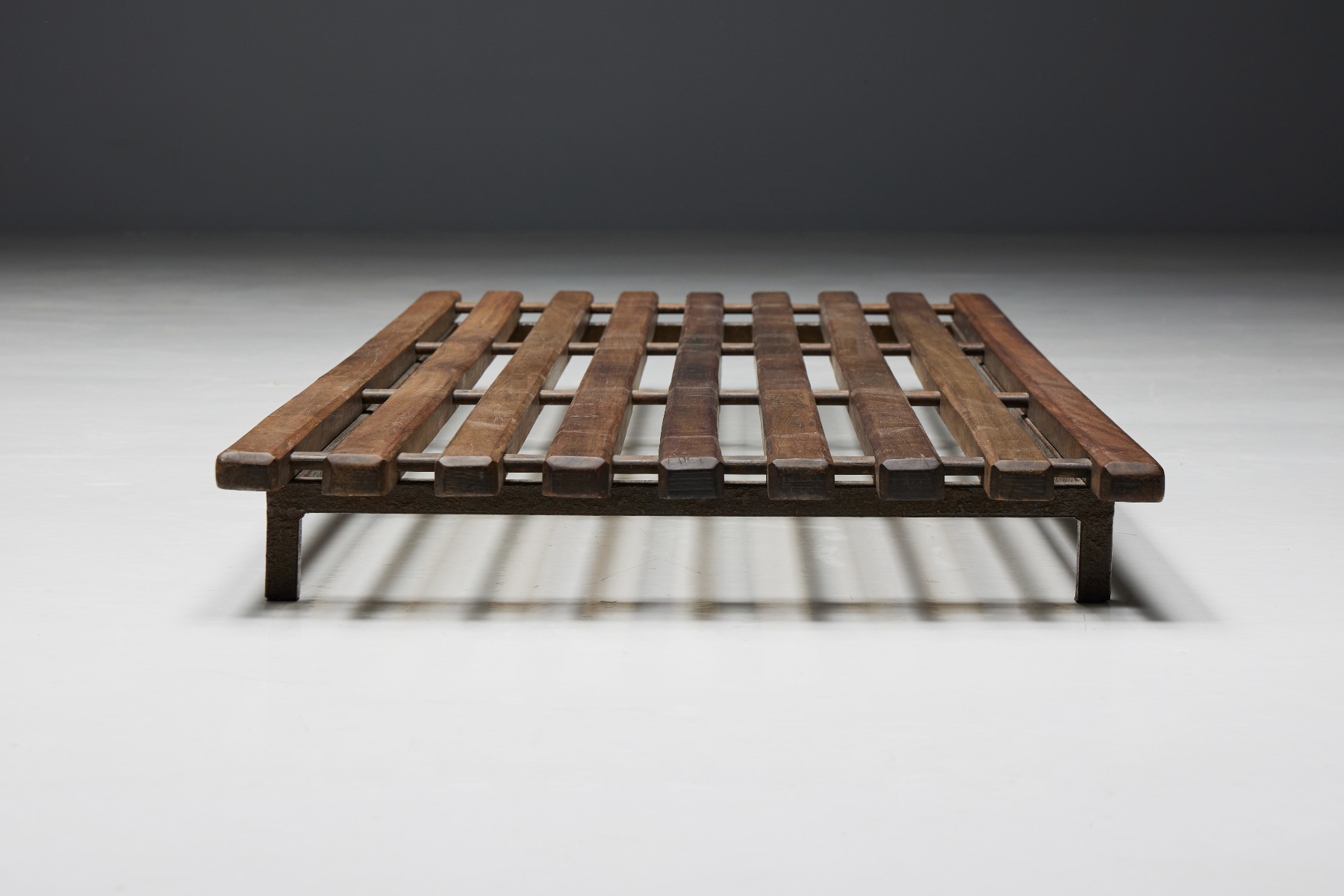 Cansado Low Bench by Charlotte Perriand for Steph Simon - 1950s