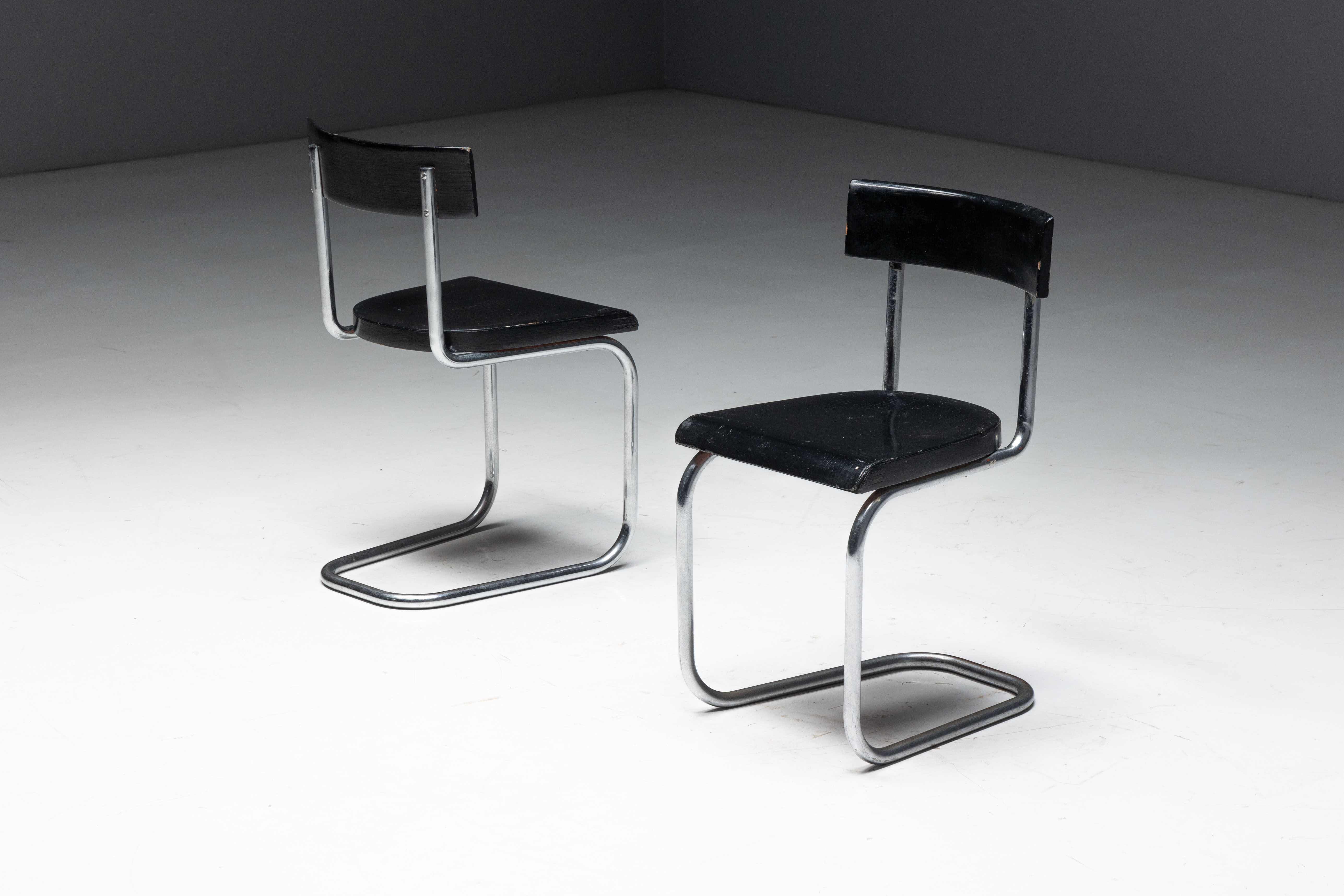 'B 263' Cantilever Chairs by Mart Stam for Thonet, Germany - 1932