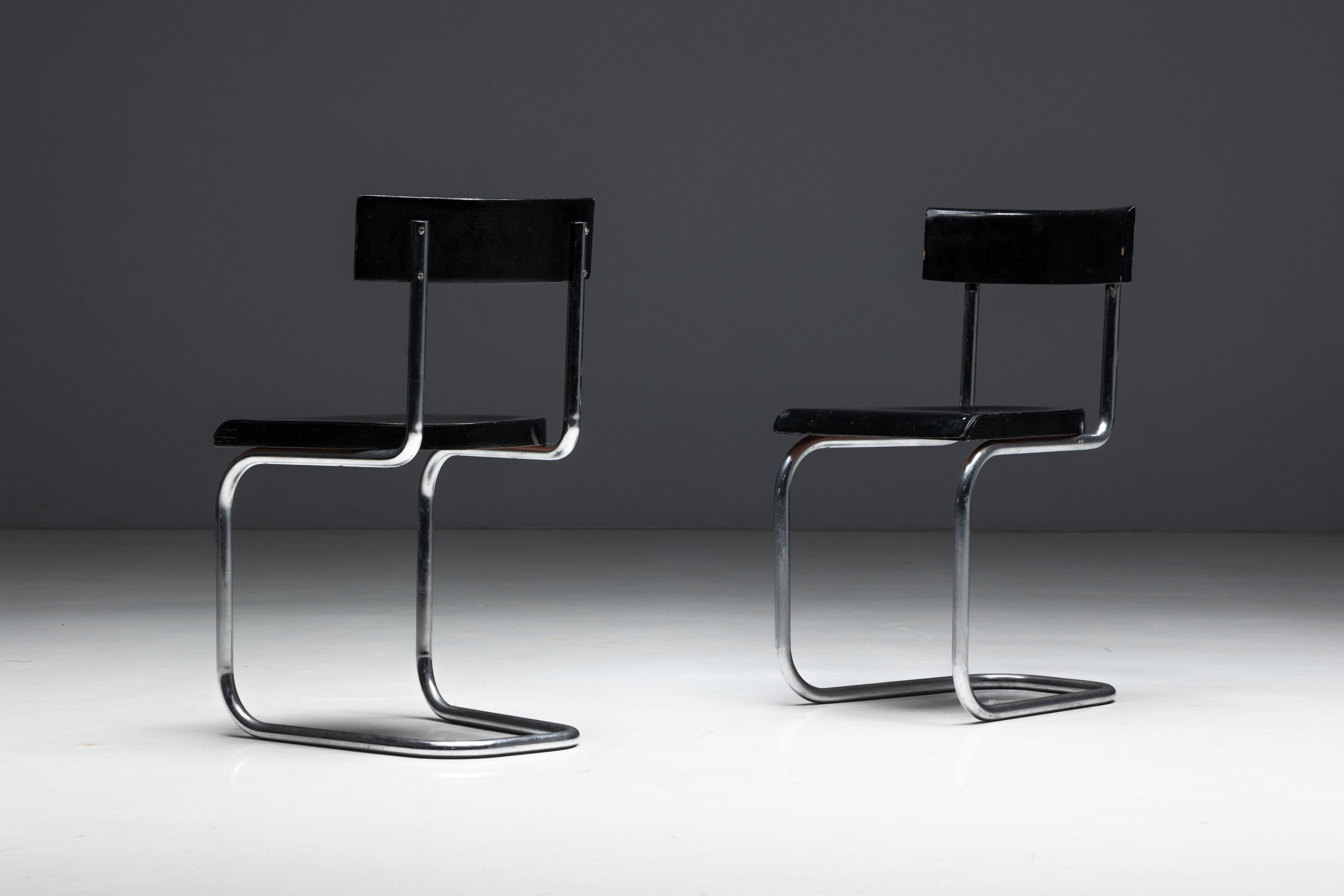 'B 263' Cantilever Chairs by Mart Stam for Thonet, Germany - 1932