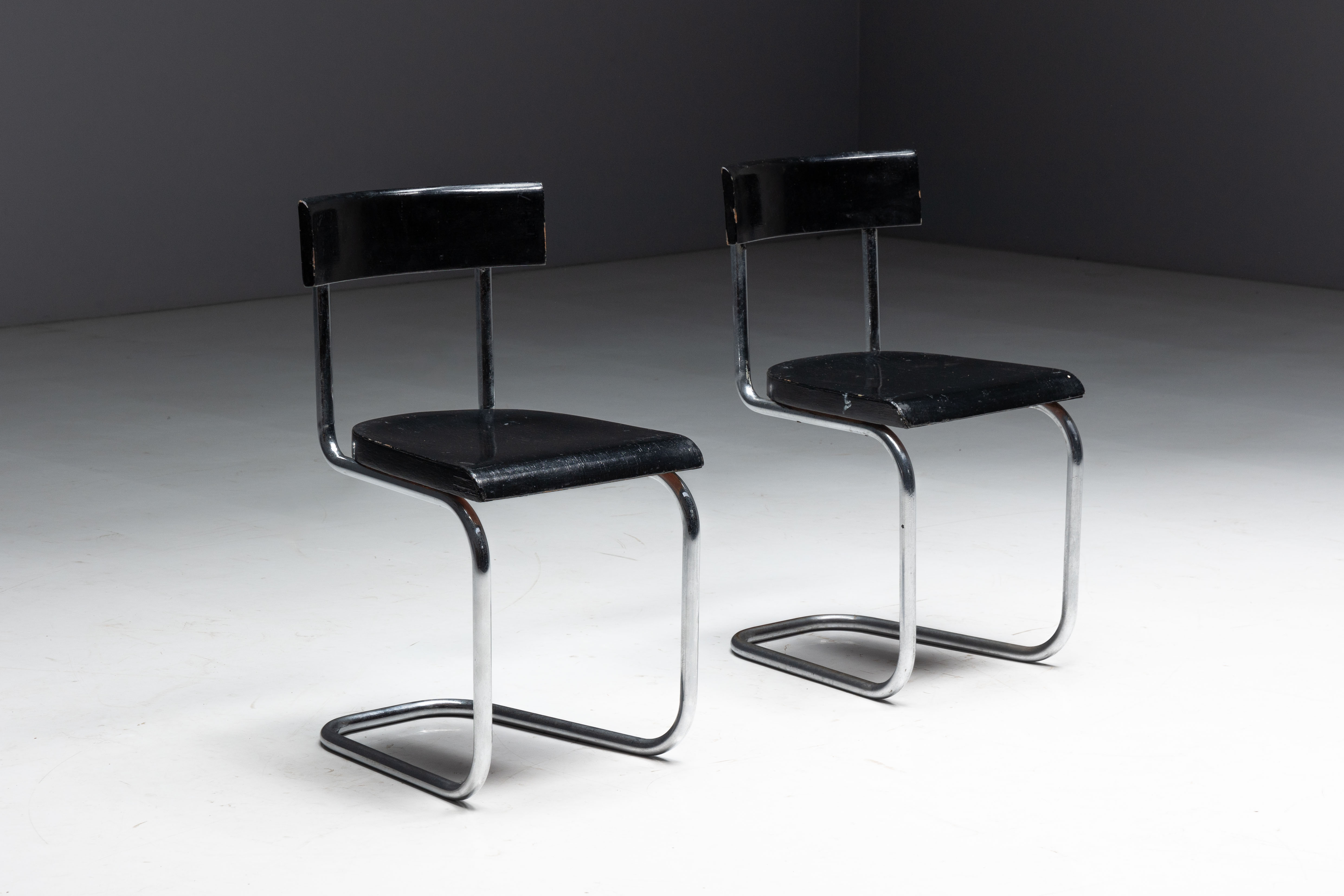 'B 263' Cantilever Chairs by Mart Stam for Thonet, Germany - 1932