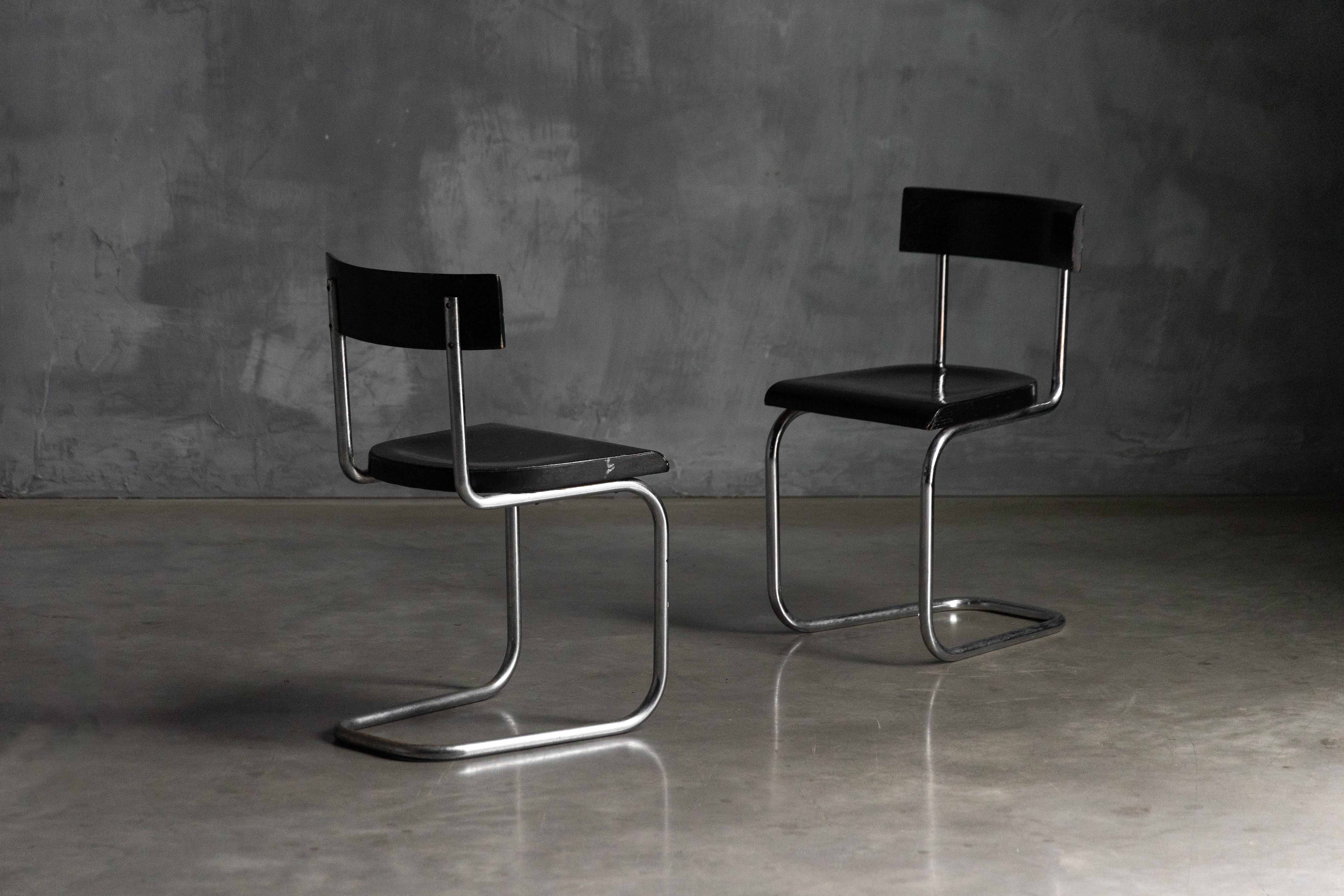'B 263' Cantilever Chairs by Mart Stam for Thonet, Germany - 1932