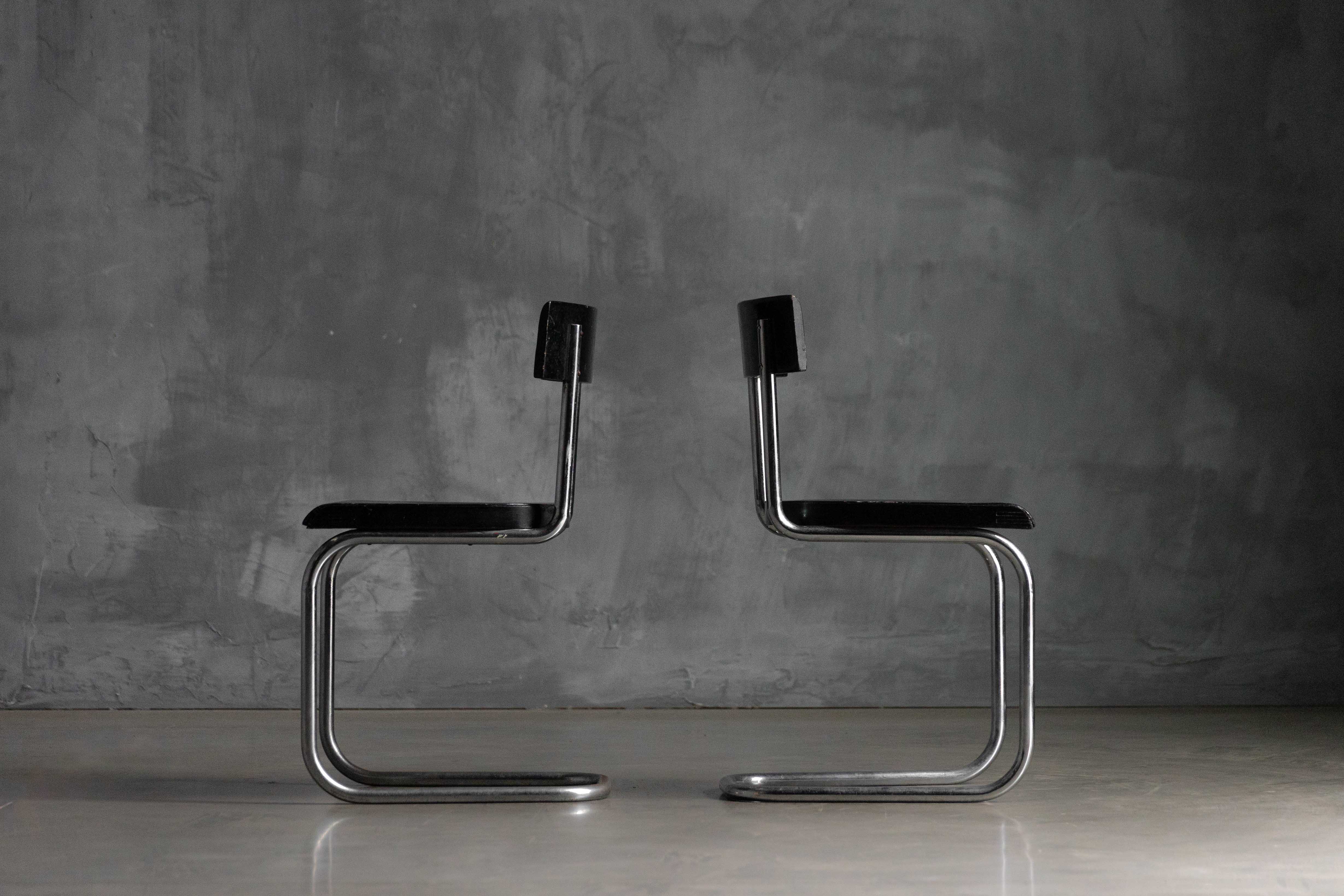 'B 263' Cantilever Chairs by Mart Stam for Thonet, Germany - 1932