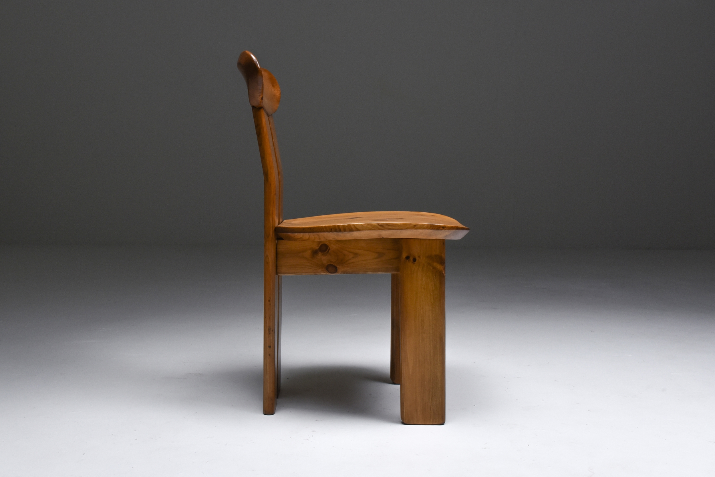 Italian Dining Chairs set Mobilgirgi, Italy - 1970's