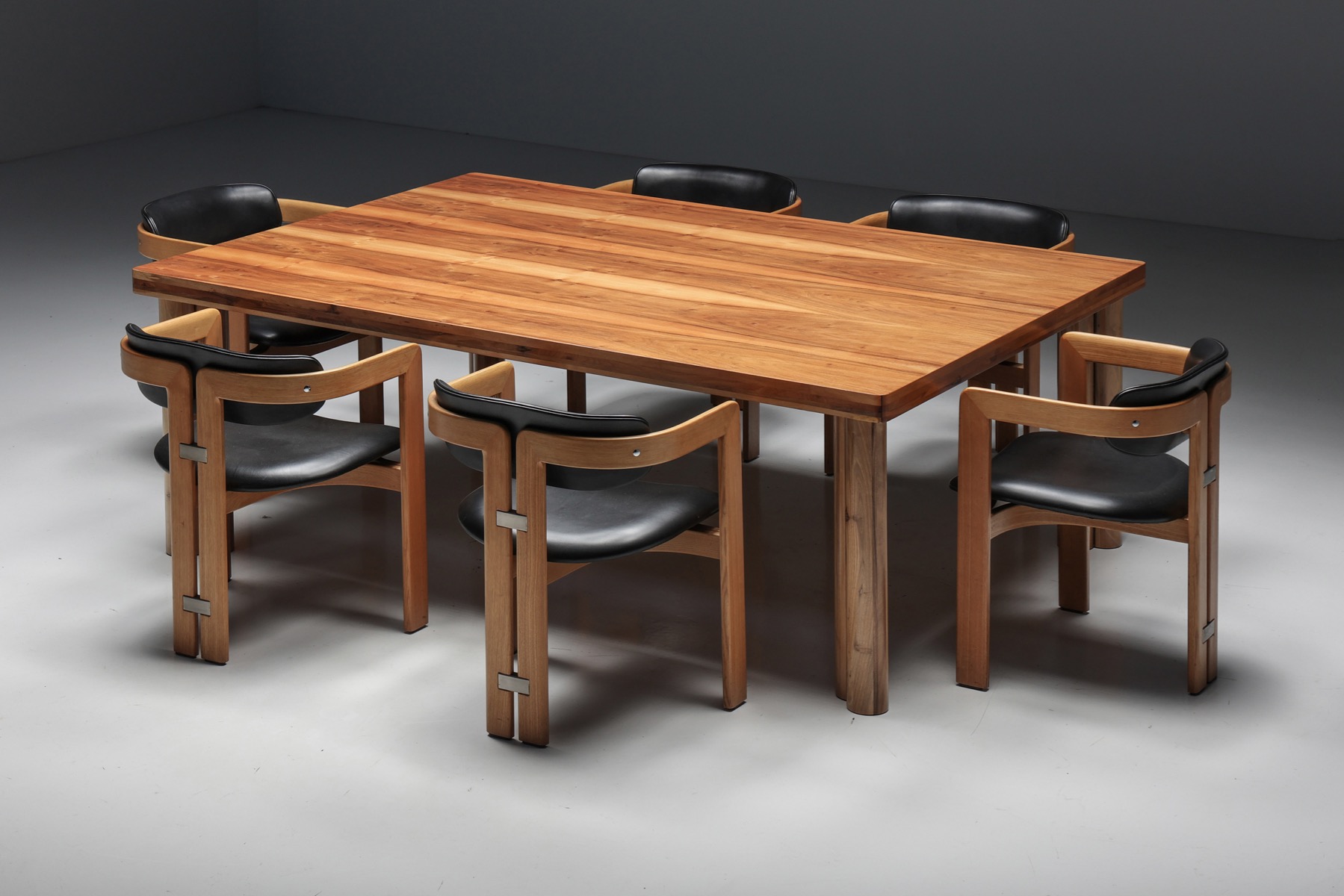 Carlo Scarpa Scuderia Dining Table for Bernini - 1977