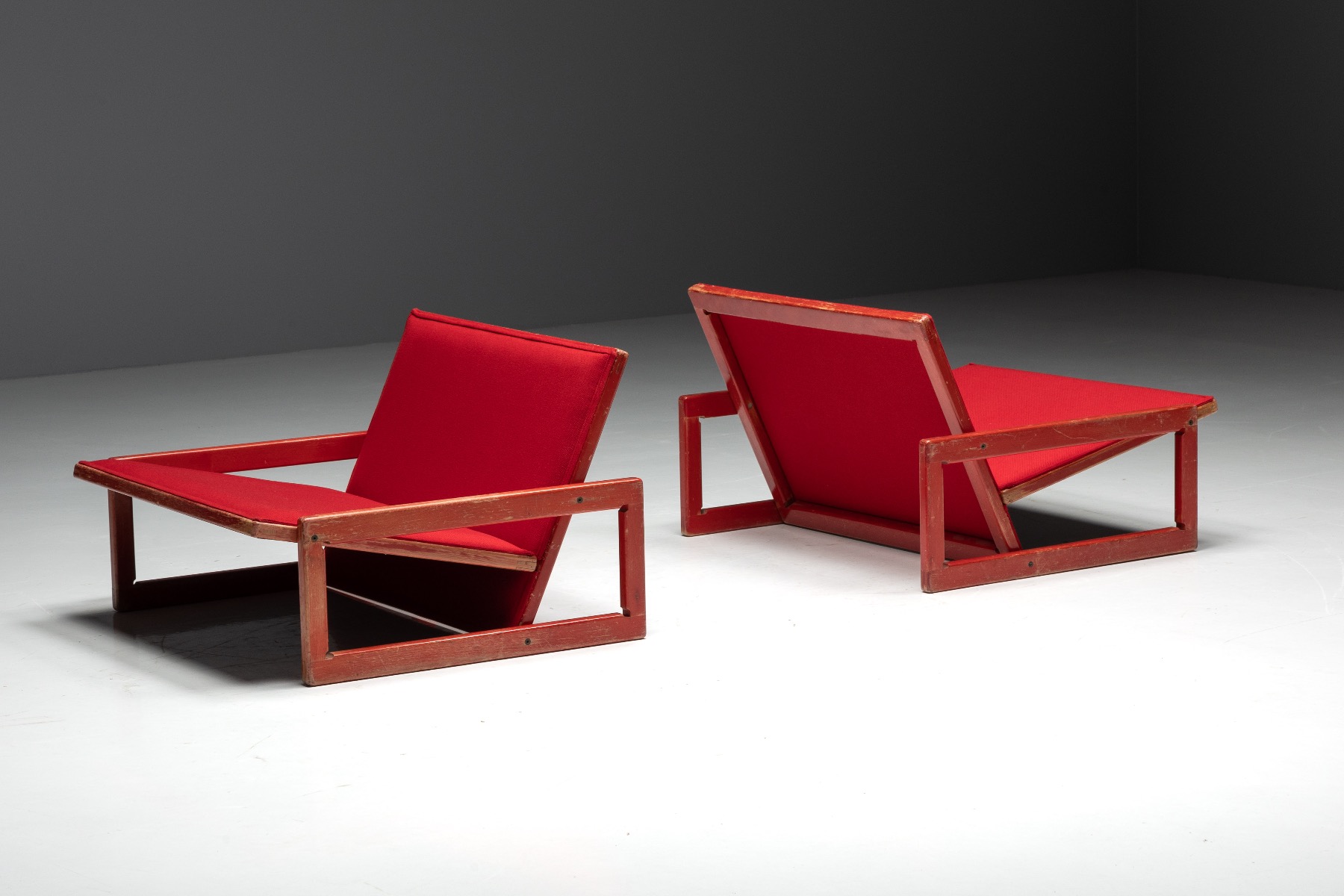 Carlotta Armchairs by Tobia Scarpa for Cassina - 1970s
