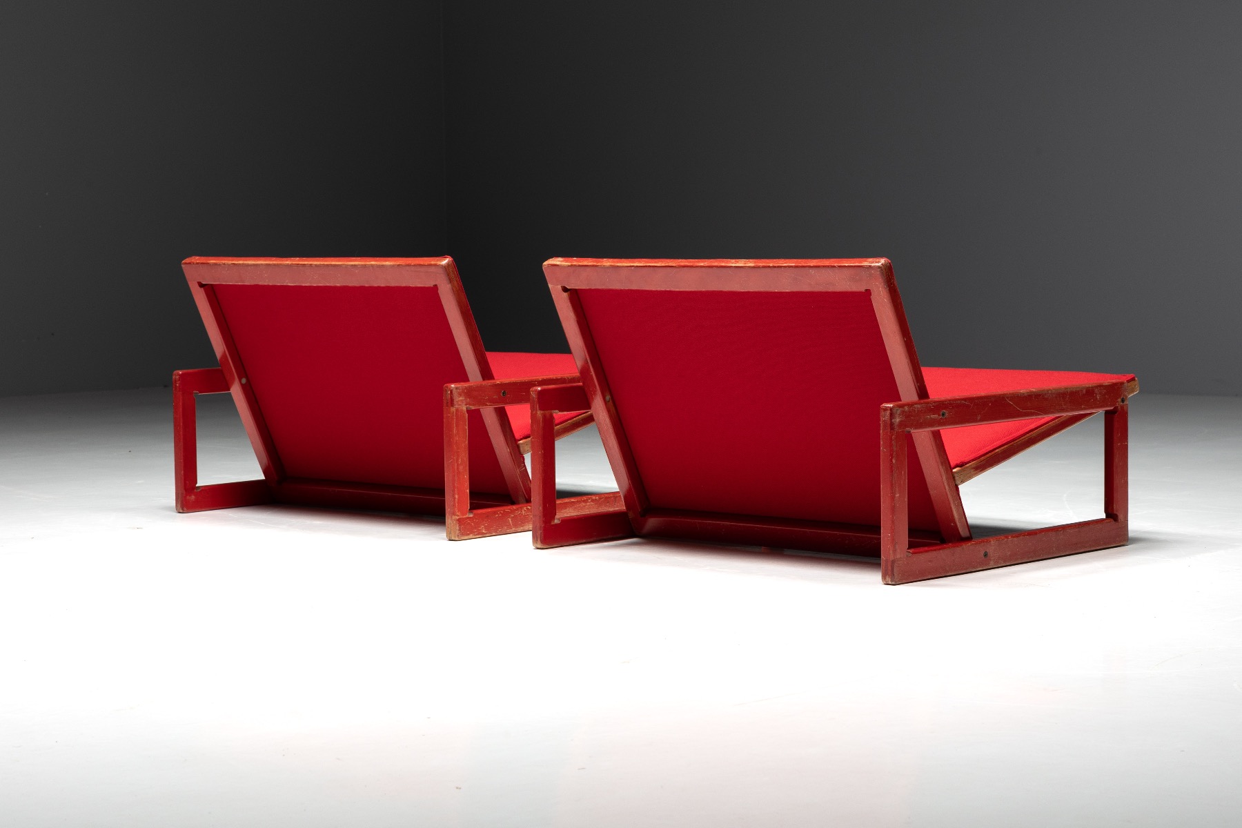 Carlotta Armchairs by Tobia Scarpa for Cassina - 1970s