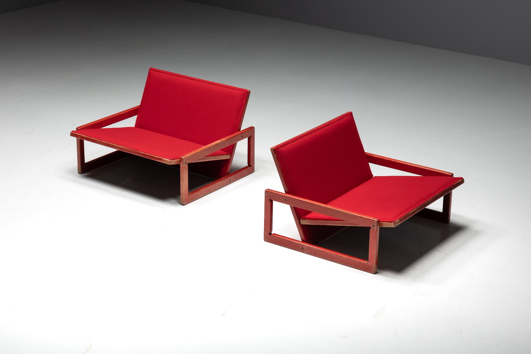 Carlotta Armchairs by Tobia Scarpa for Cassina - 1970s