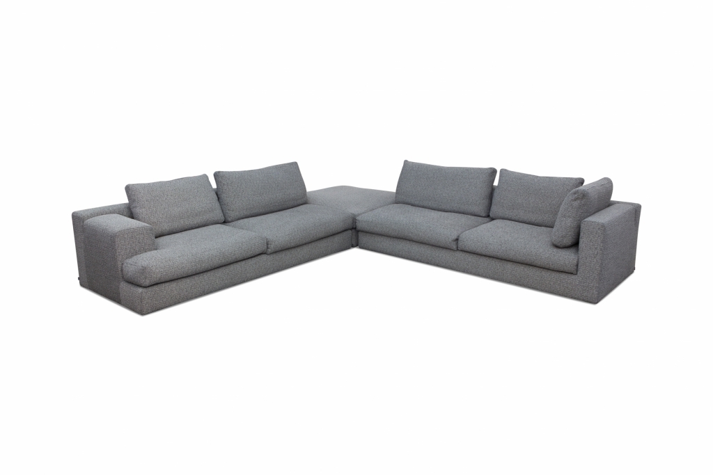 Grey Cassina Modular Sofa Miloe, Piero Lissoni - 2016