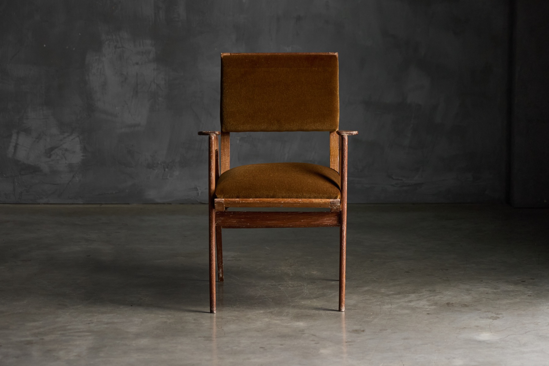 Cerused Art Deco Armchair, France - 1940s