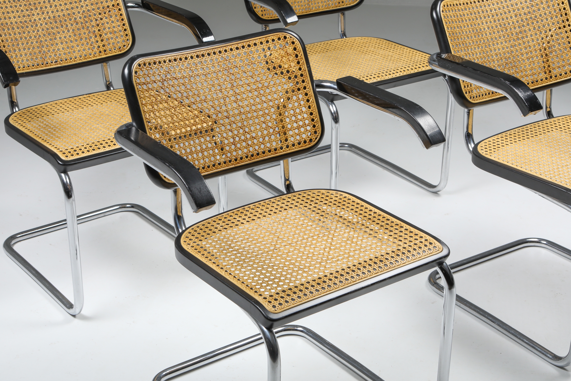 Cesca Dining Chairs 'B64' Marcel Breuer for Thonet, Set of Four - 1992
