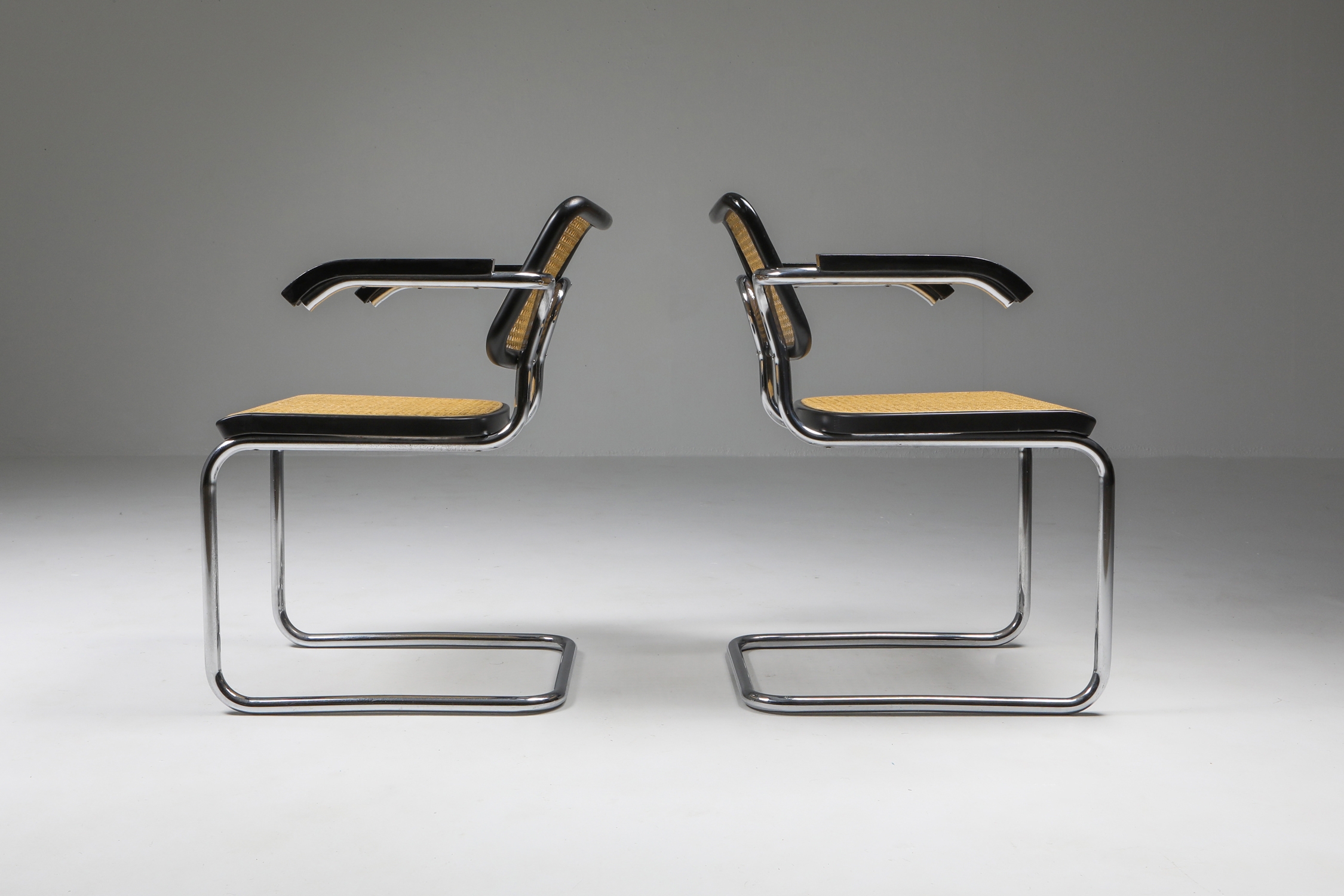 Cesca Dining Chairs 'B64' Marcel Breuer for Thonet, Set of Four - 1992
