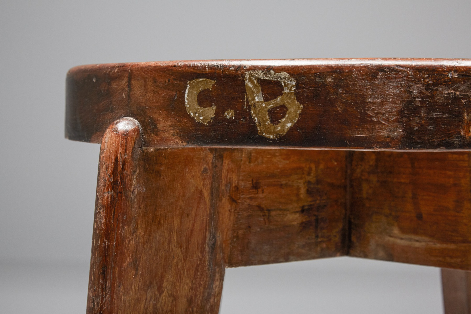 Set of Chandigarh Stools 'CB' by Pierre Jeanneret - 1965