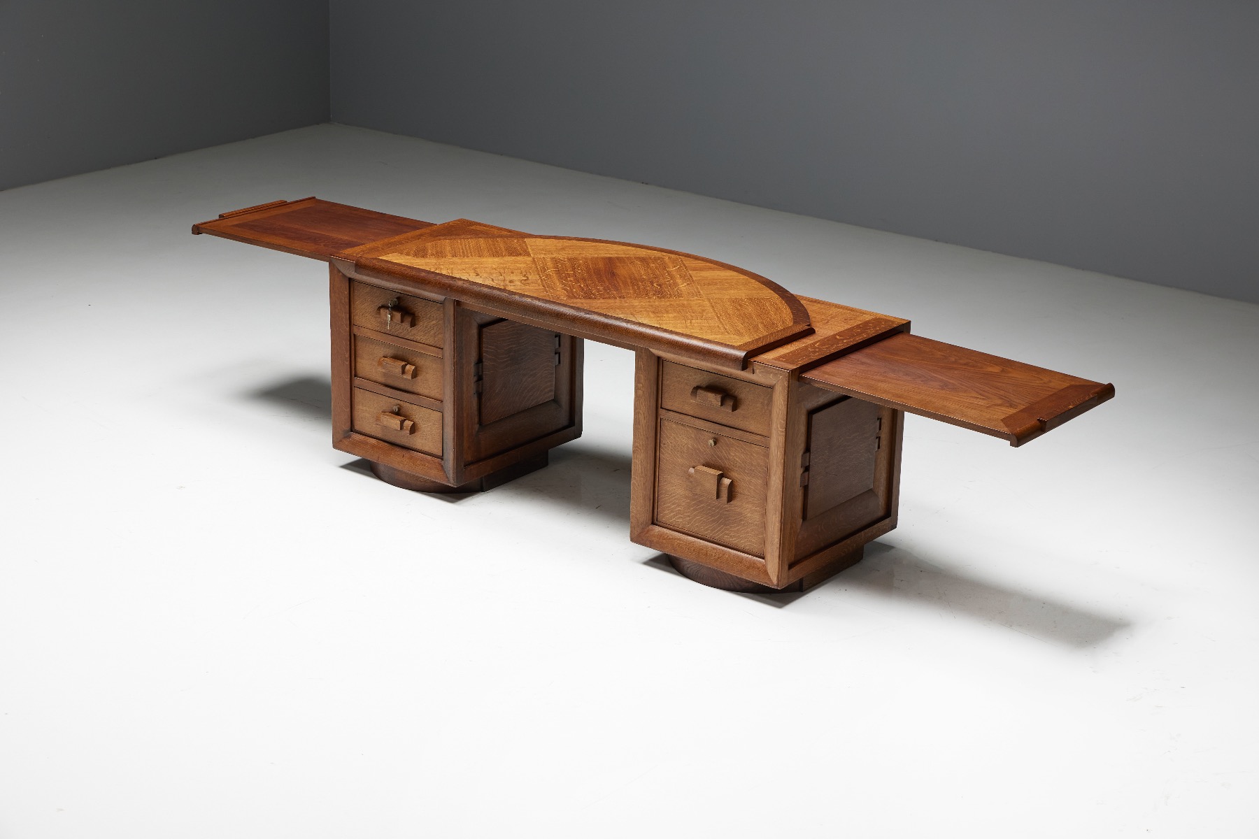 Art Deco Desk by Charles Dudouyt - 1940s