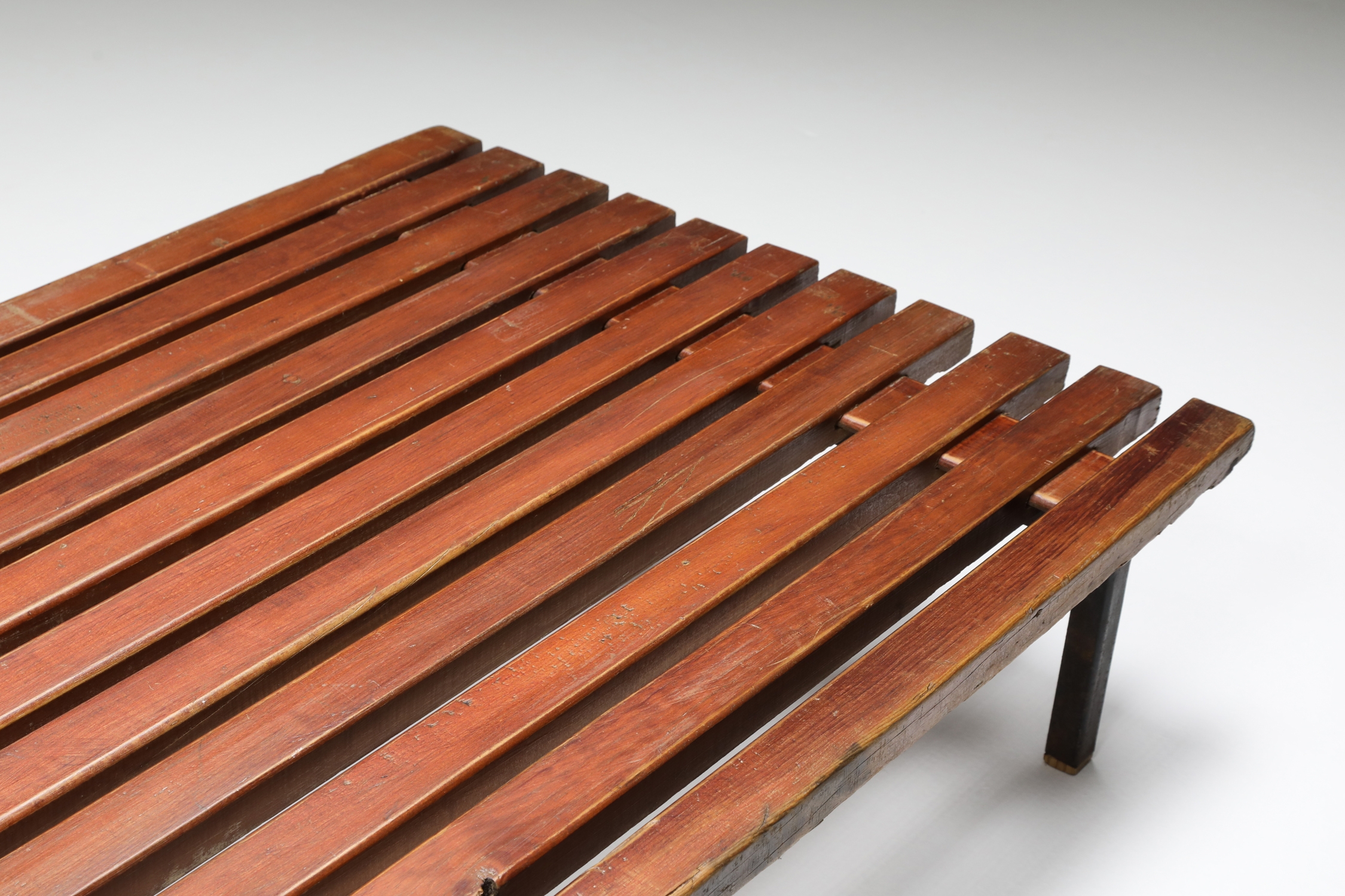 Charlotte Perriand 'Cansado' low bench - 1958