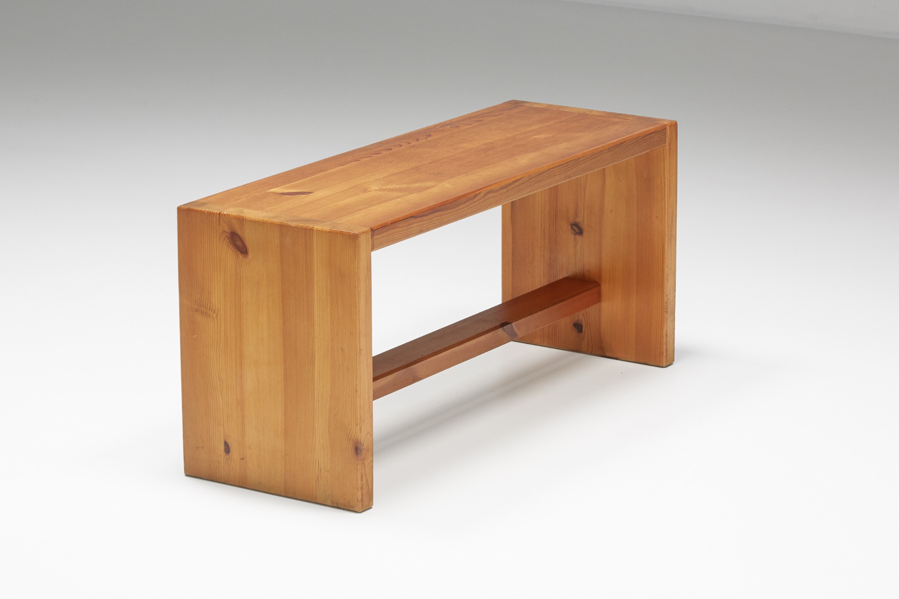 Charlotte Perriand Inspired Bench - 1960's