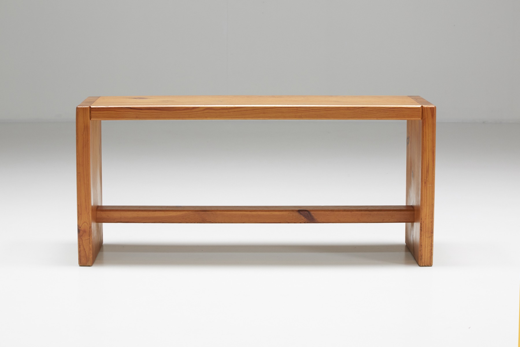 Charlotte Perriand Inspired Bench - 1960's