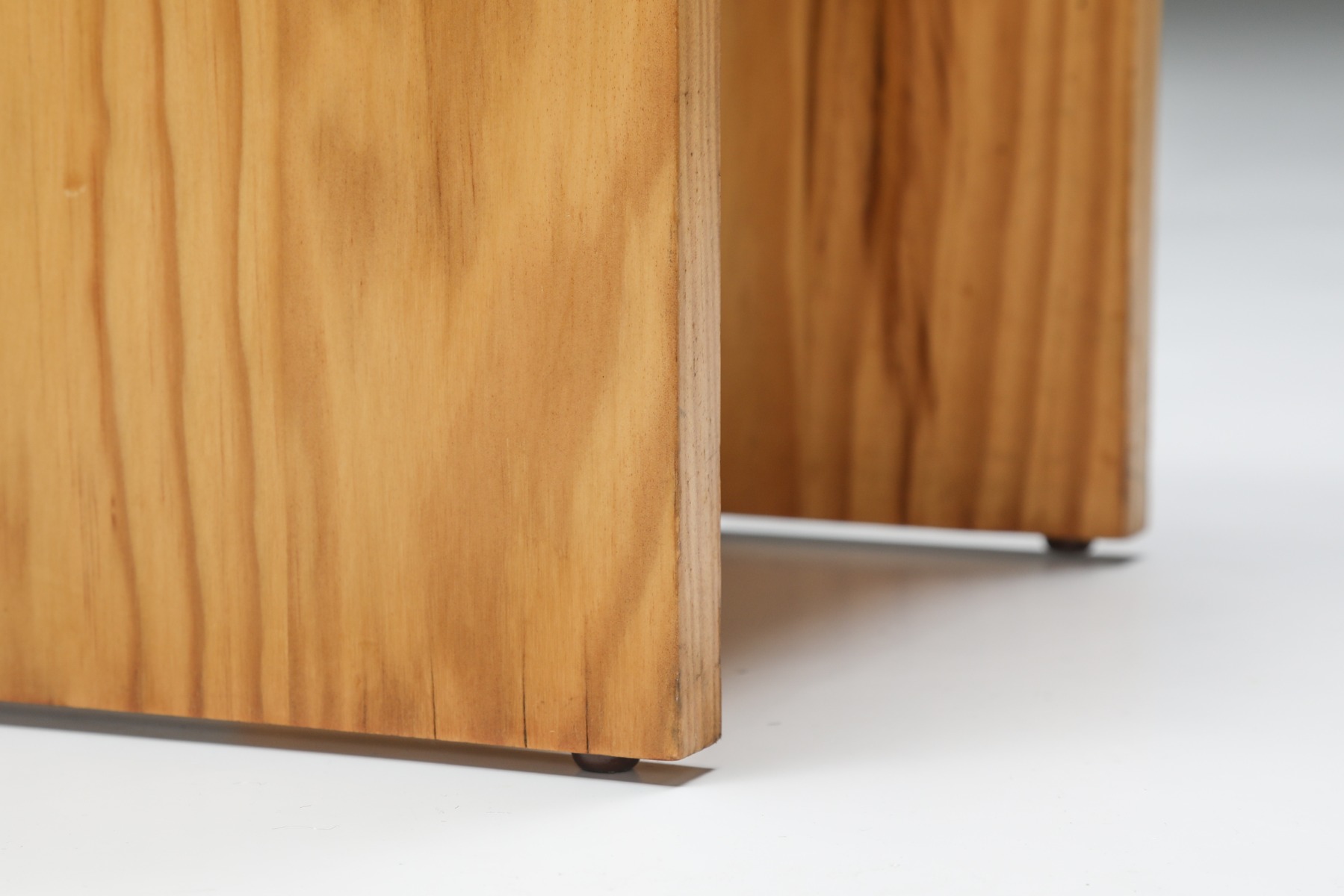 Charlotte Perriand Style Set of Side Table - 1960's