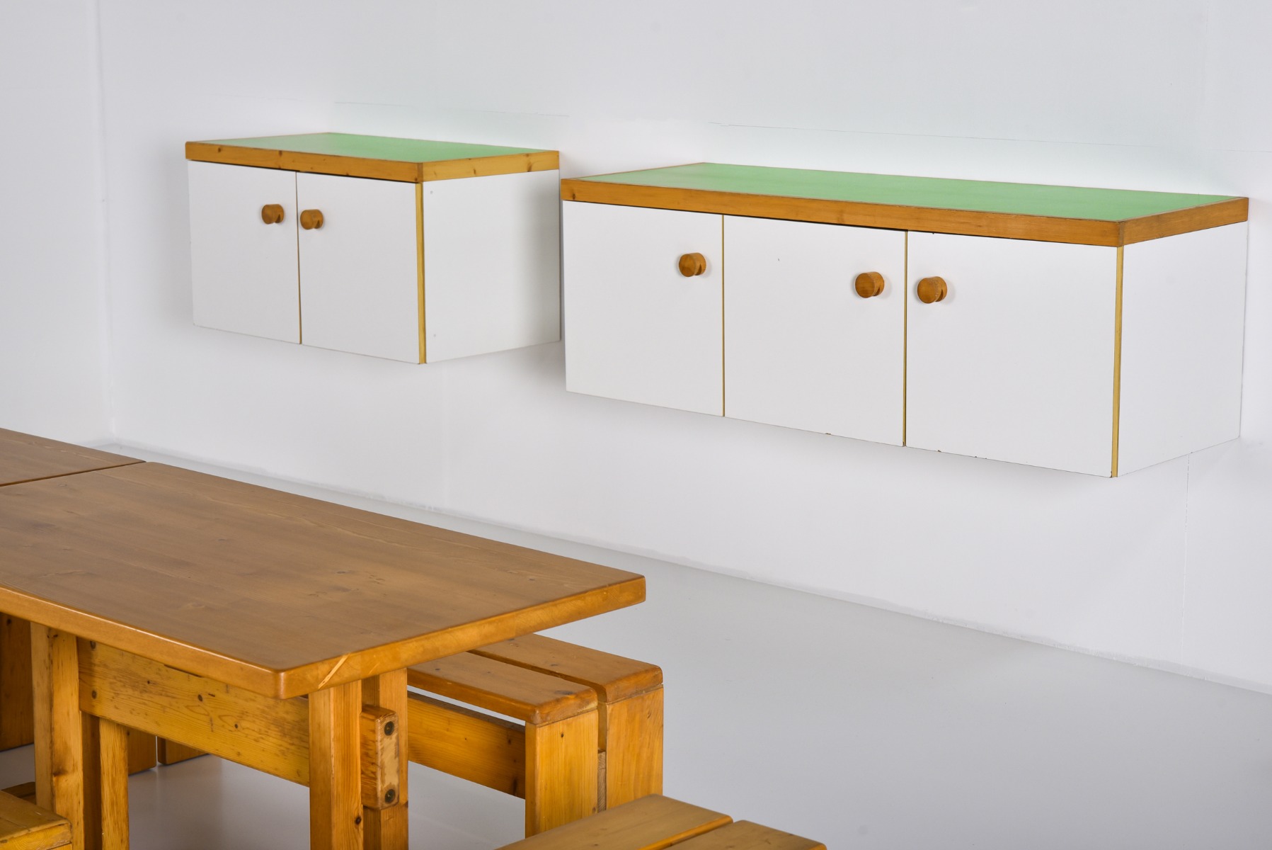 Charlotte Perriand Side Board Les Arcs 3 Doors - 1960's