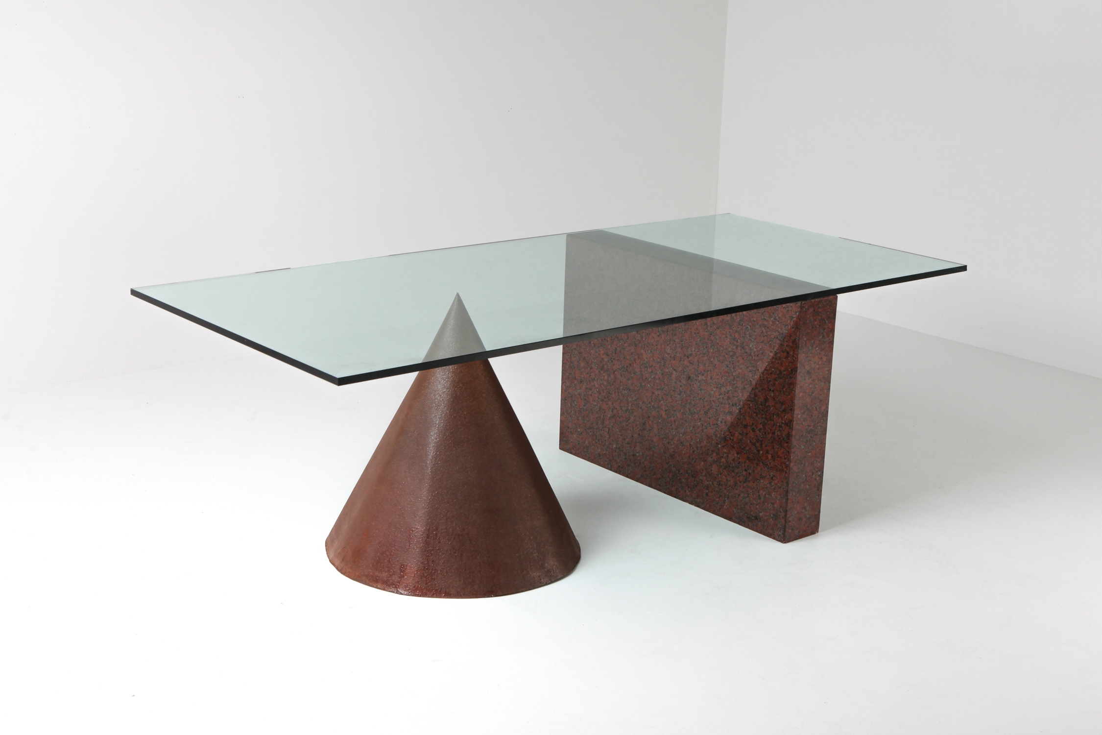 Kono Dining Table by Lella & Massimo Vignelli for Casigliani - 1980's