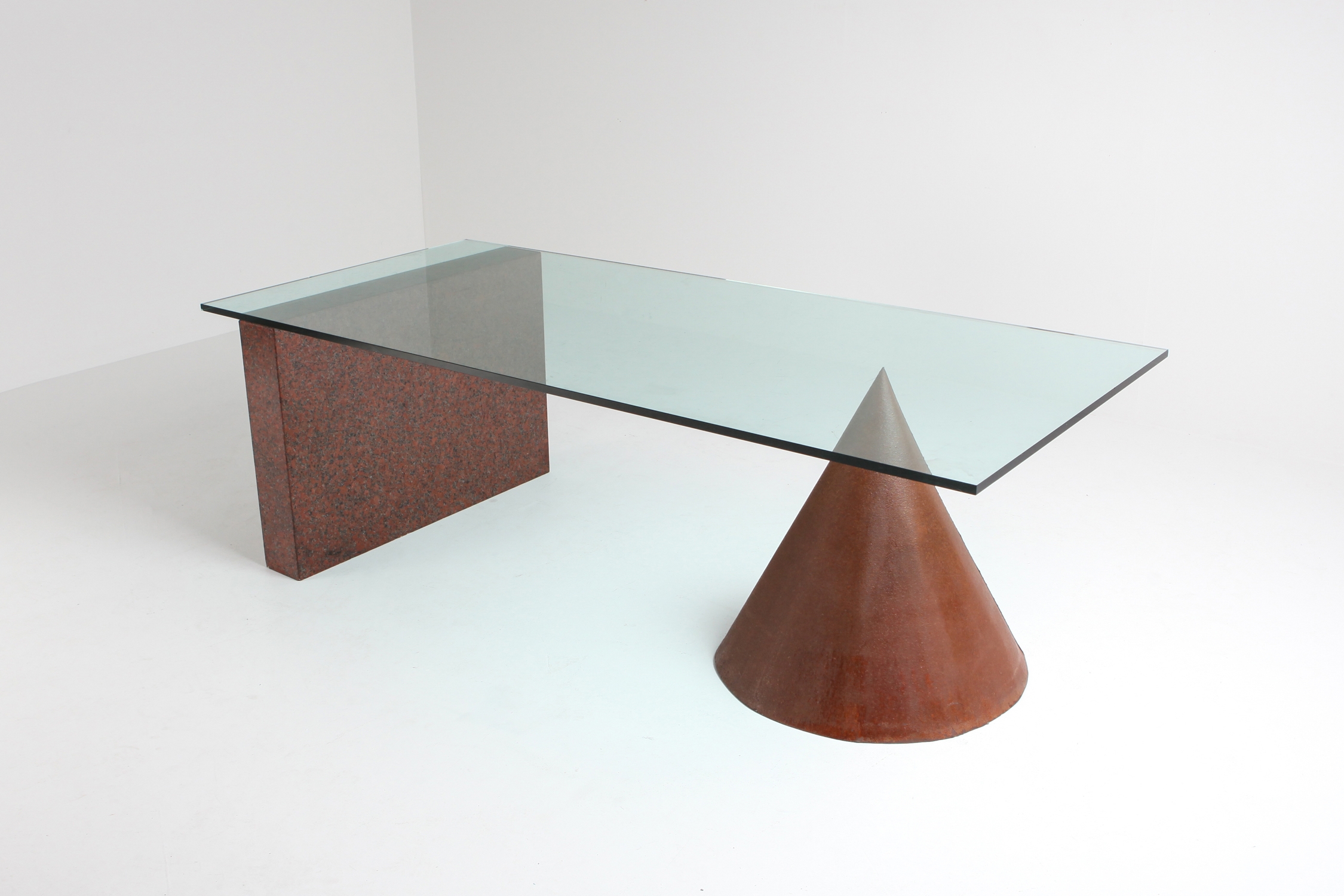Kono Dining Table by Lella & Massimo Vignelli for Casigliani - 1980's