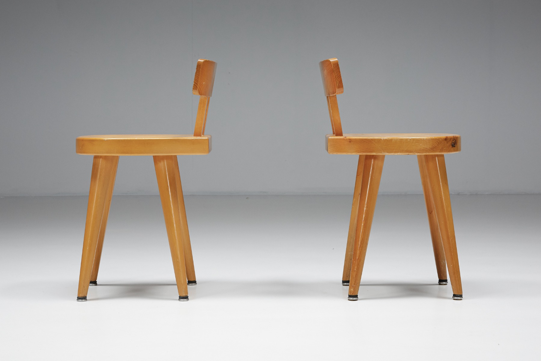 Les Arcs Chairs by Charlotte Perriand - 1960's