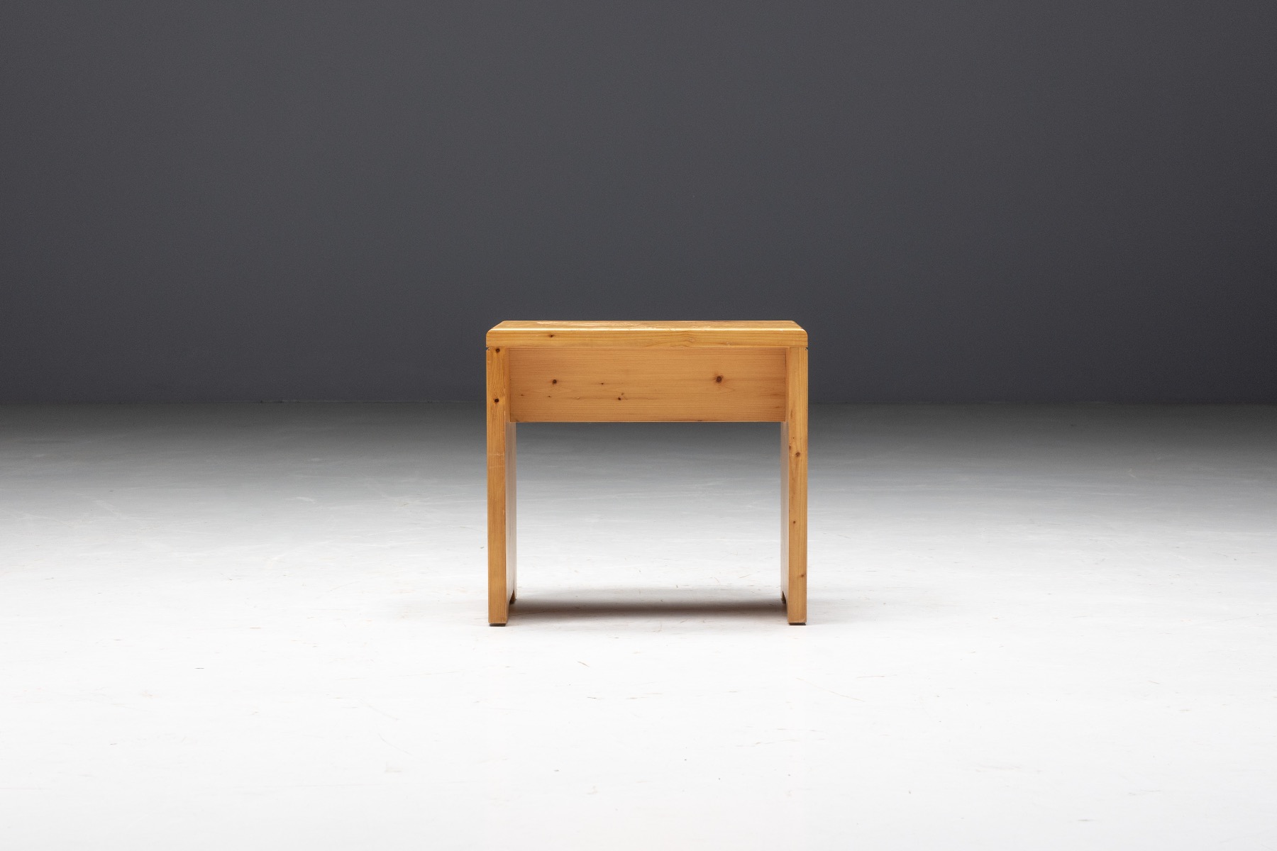Pine Stool by Charlotte Perriand for Méribel - 1960s