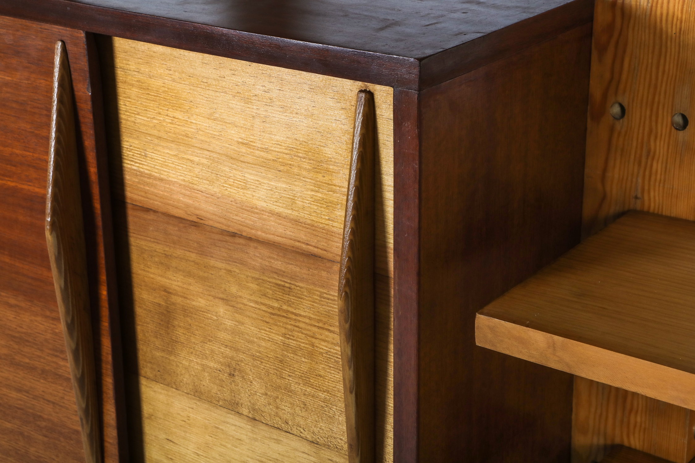 Shelve system France 1970s inspired by Perriand, Le Corbusier - 1970's