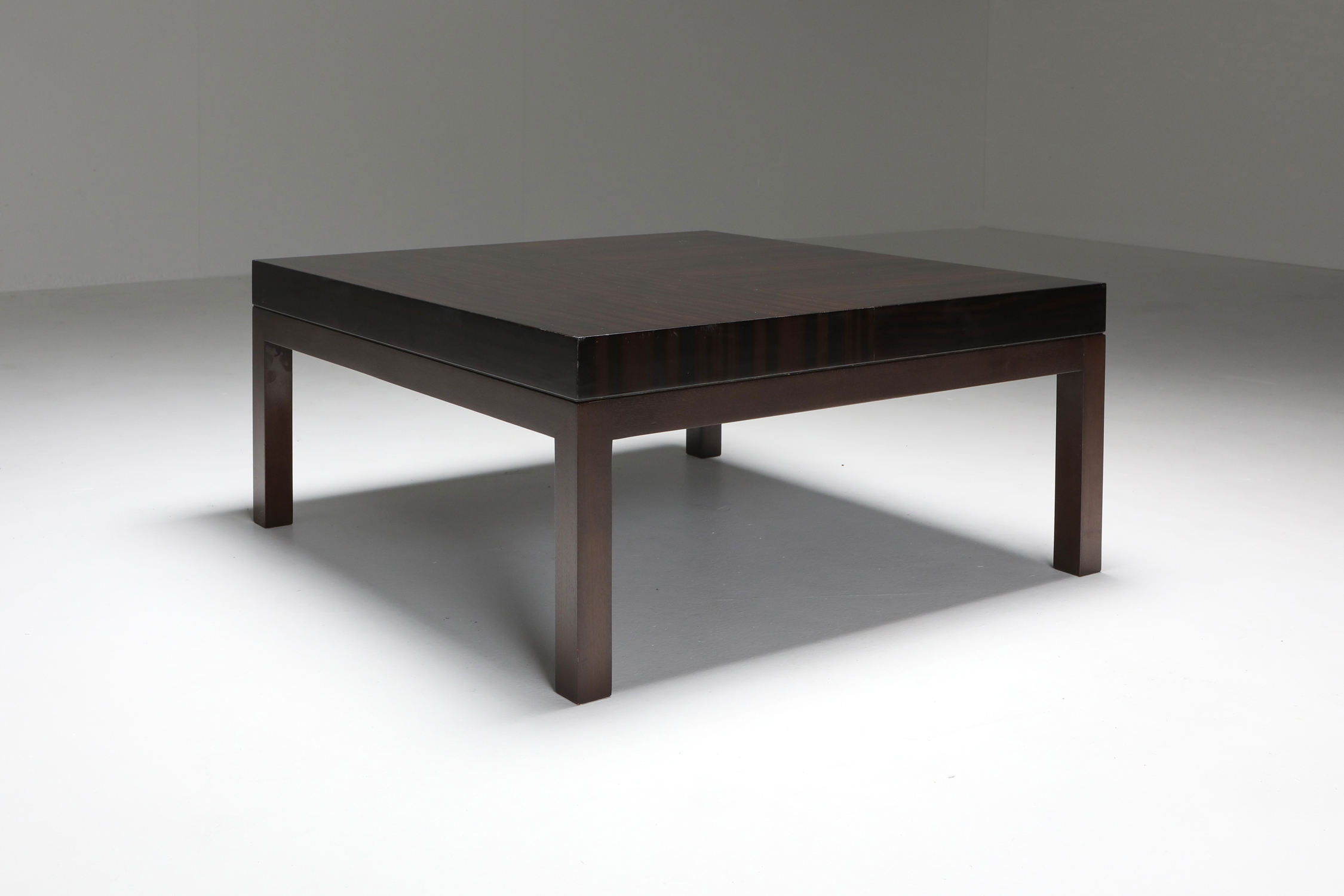 Christian Liaigre Coffee Table in Mahogany - 1990s