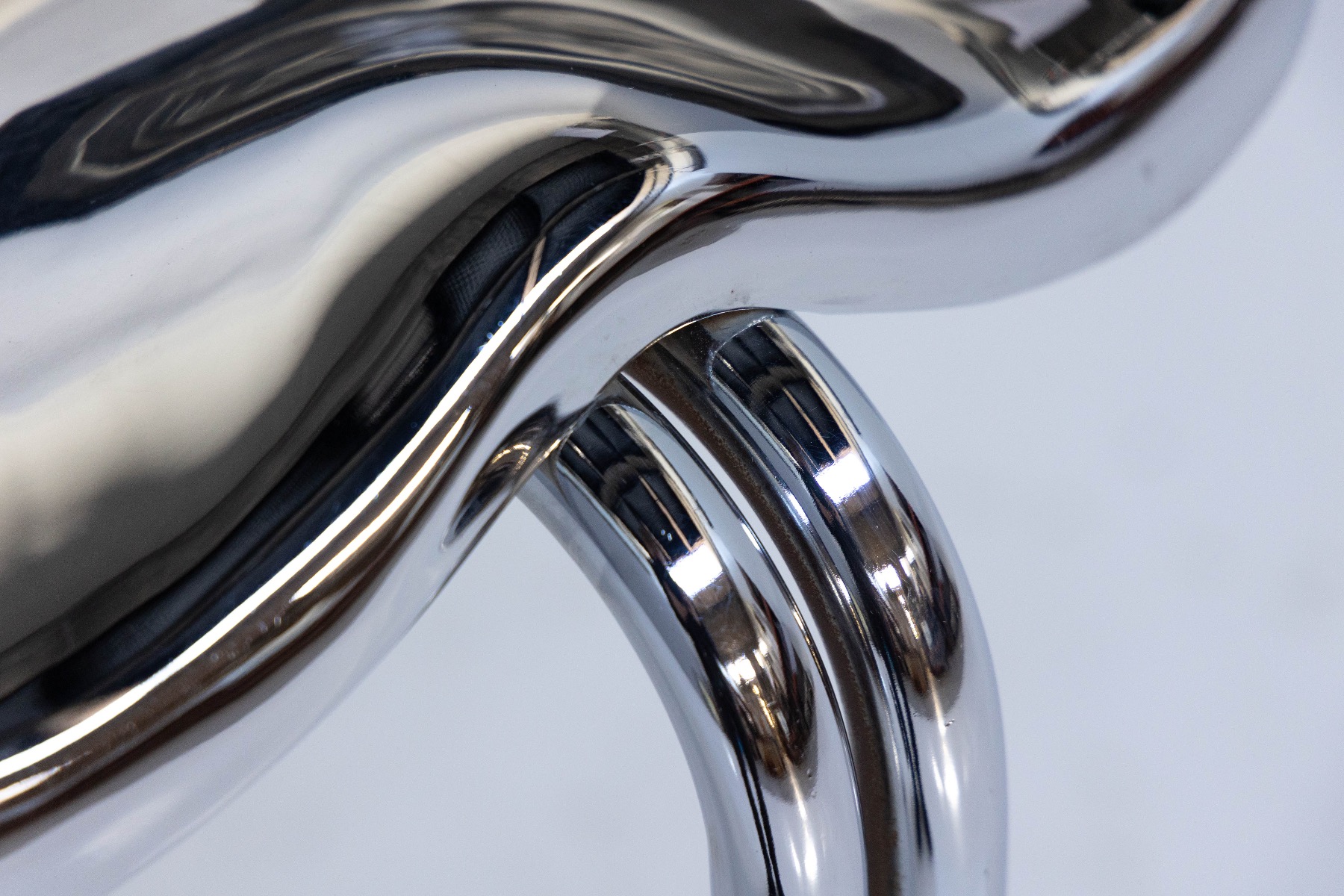Chrome Tractor Stools by Rodney Kinsman for Bieffeplast, Italy - 1960s