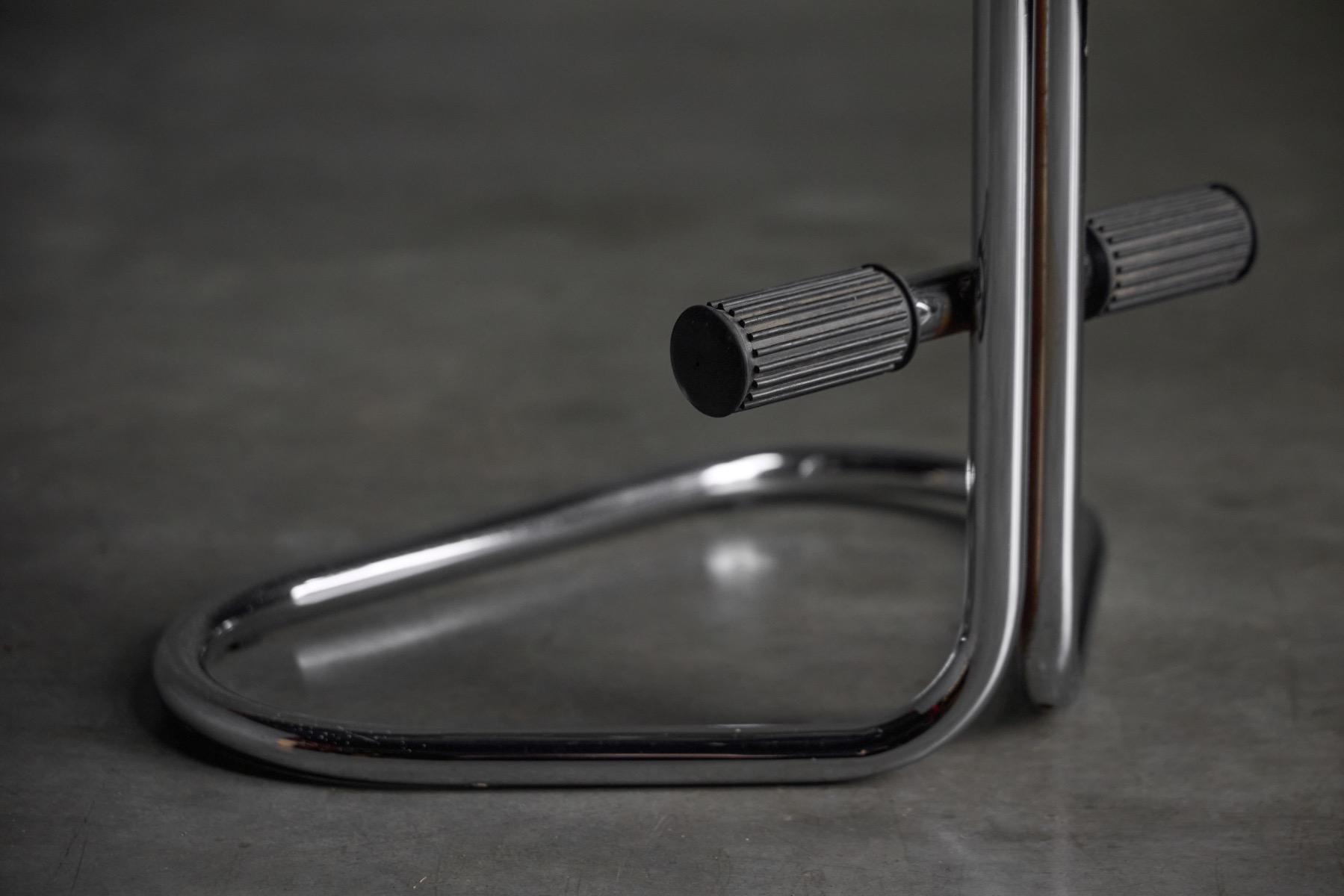 Chrome Tractor Stools by Rodney Kinsman for Bieffeplast, Italy - 1960s