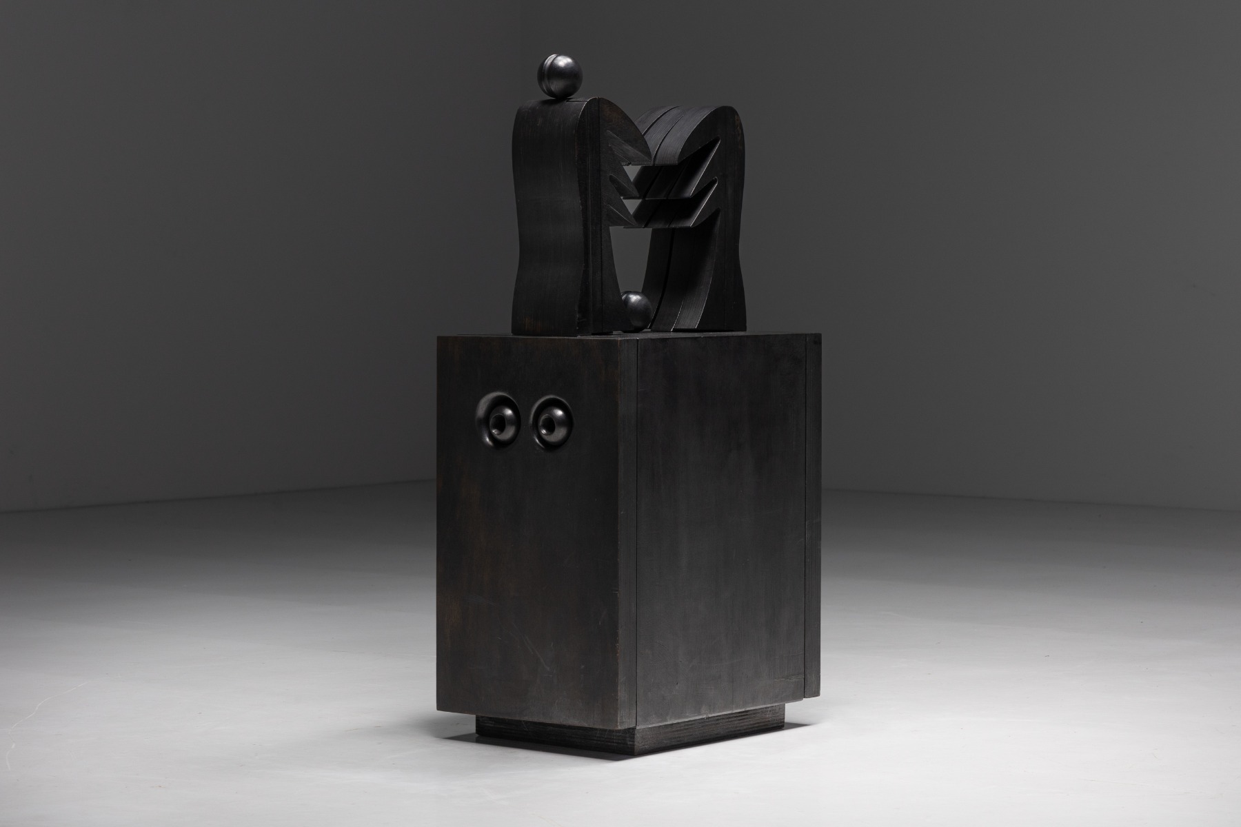 CoBrA Art Sculpture 'Oizal' by Serge Vandercam - 1974