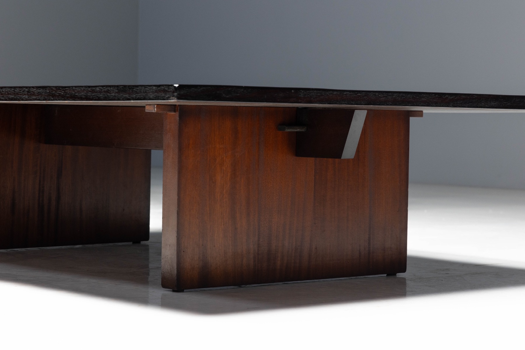 Coffee Table Attributed to Axel Vervoordt, Belgium - 1980s